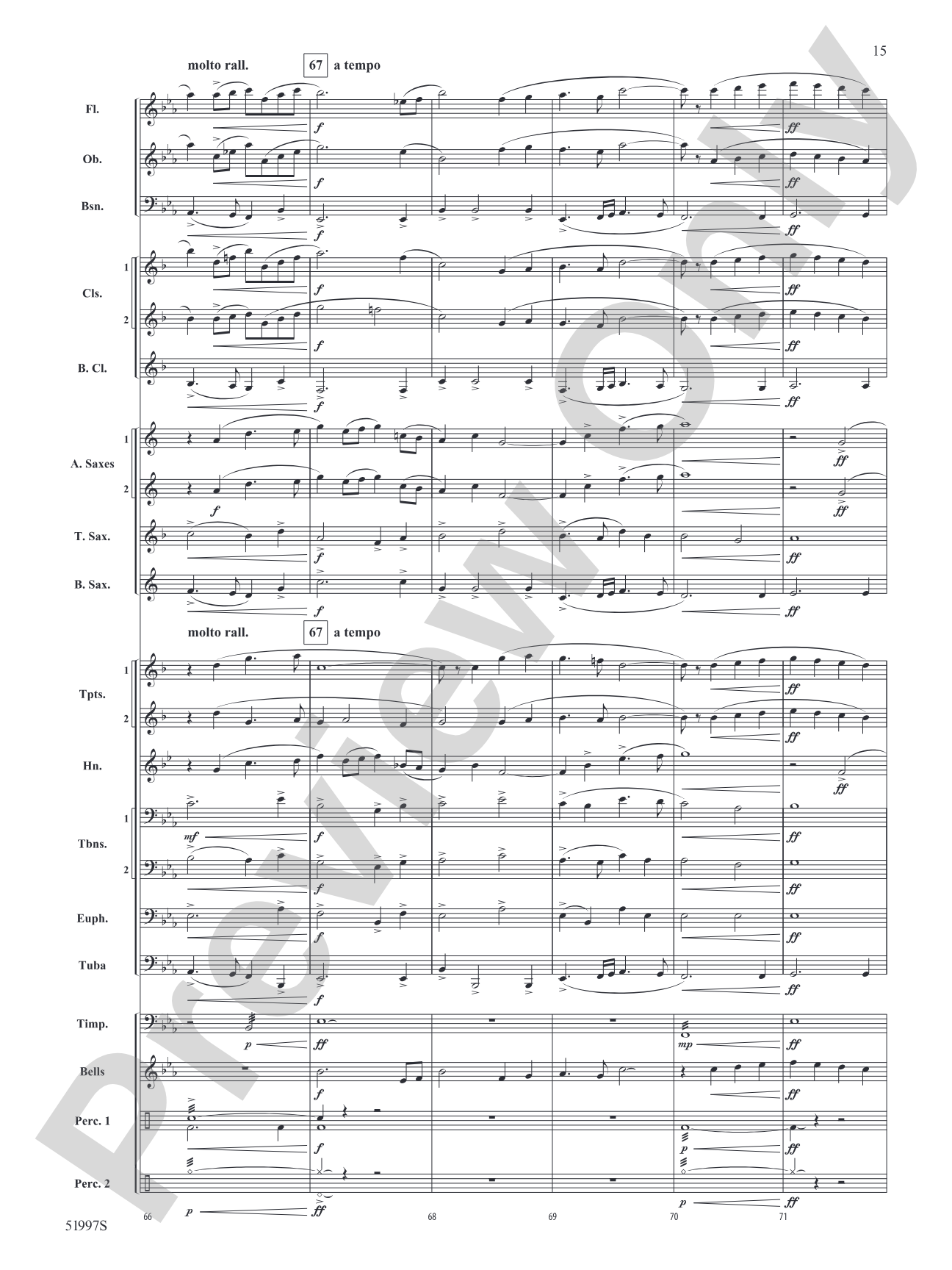 True North: Concert Band Conductor Score & Parts