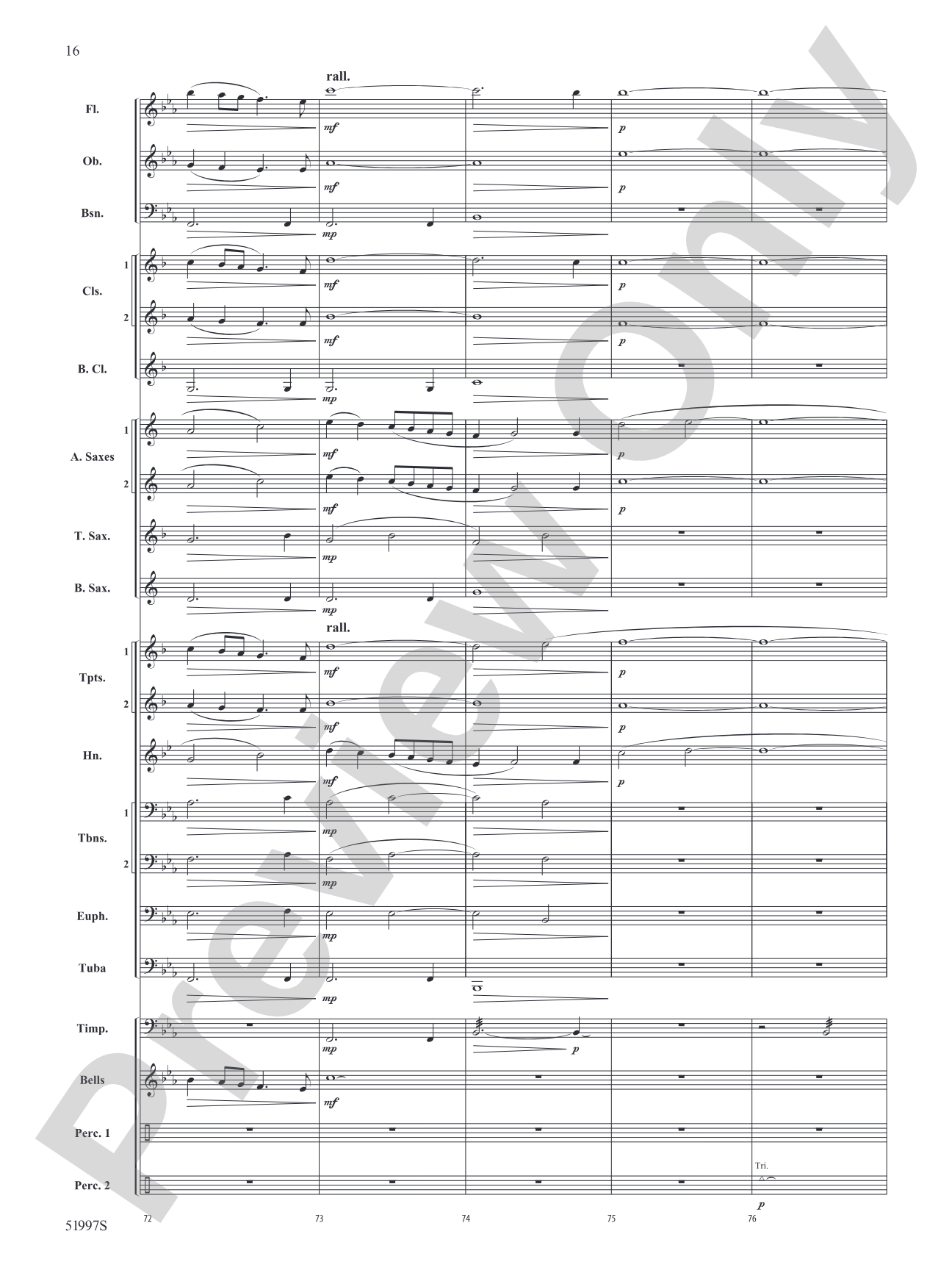 True North: Concert Band Conductor Score & Parts