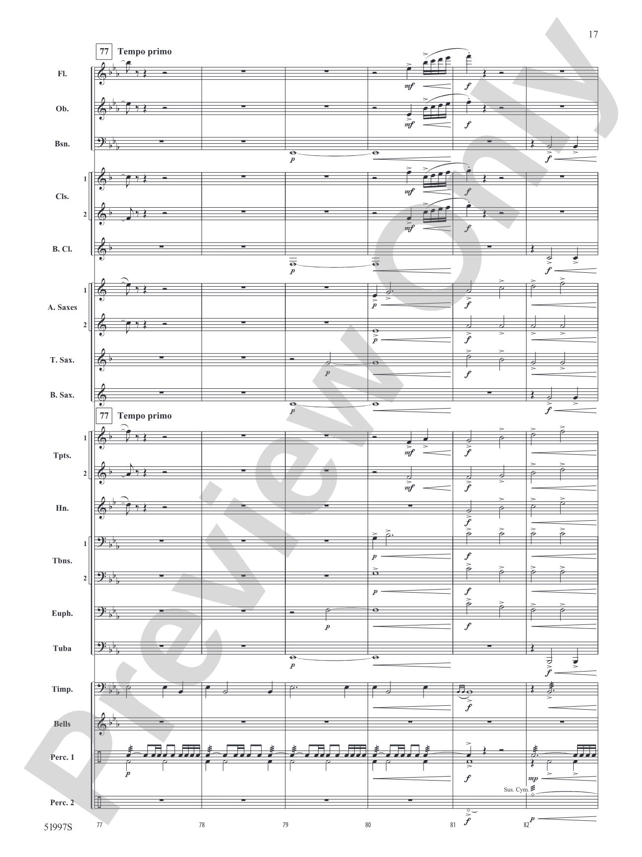 True North: Concert Band Conductor Score & Parts