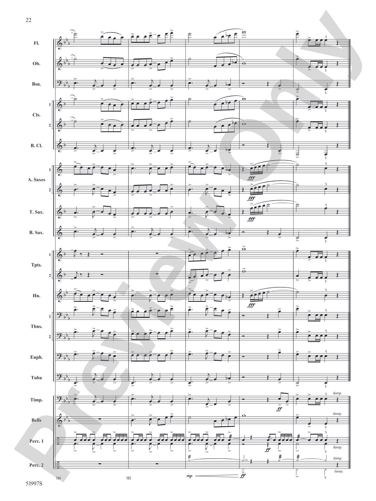 True North: Concert Band Conductor Score & Parts