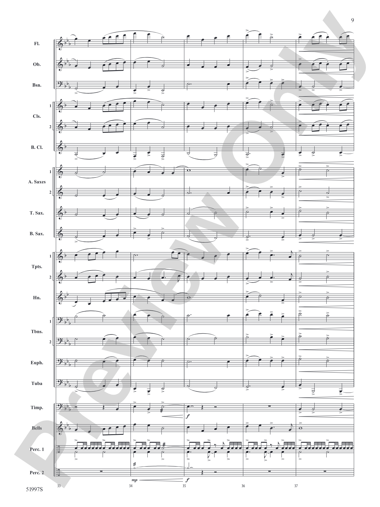 True North: Concert Band Conductor Score & Parts