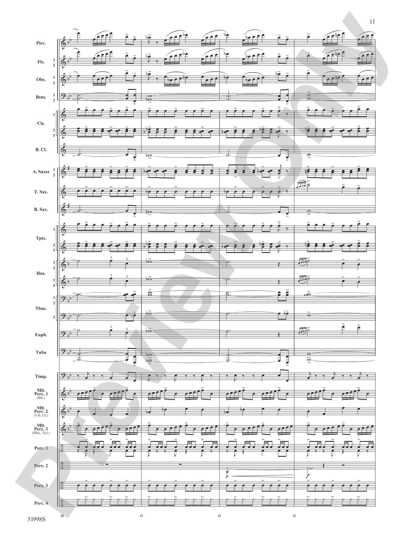 Infinite Trajectories: Concert Band Conductor Score & Parts