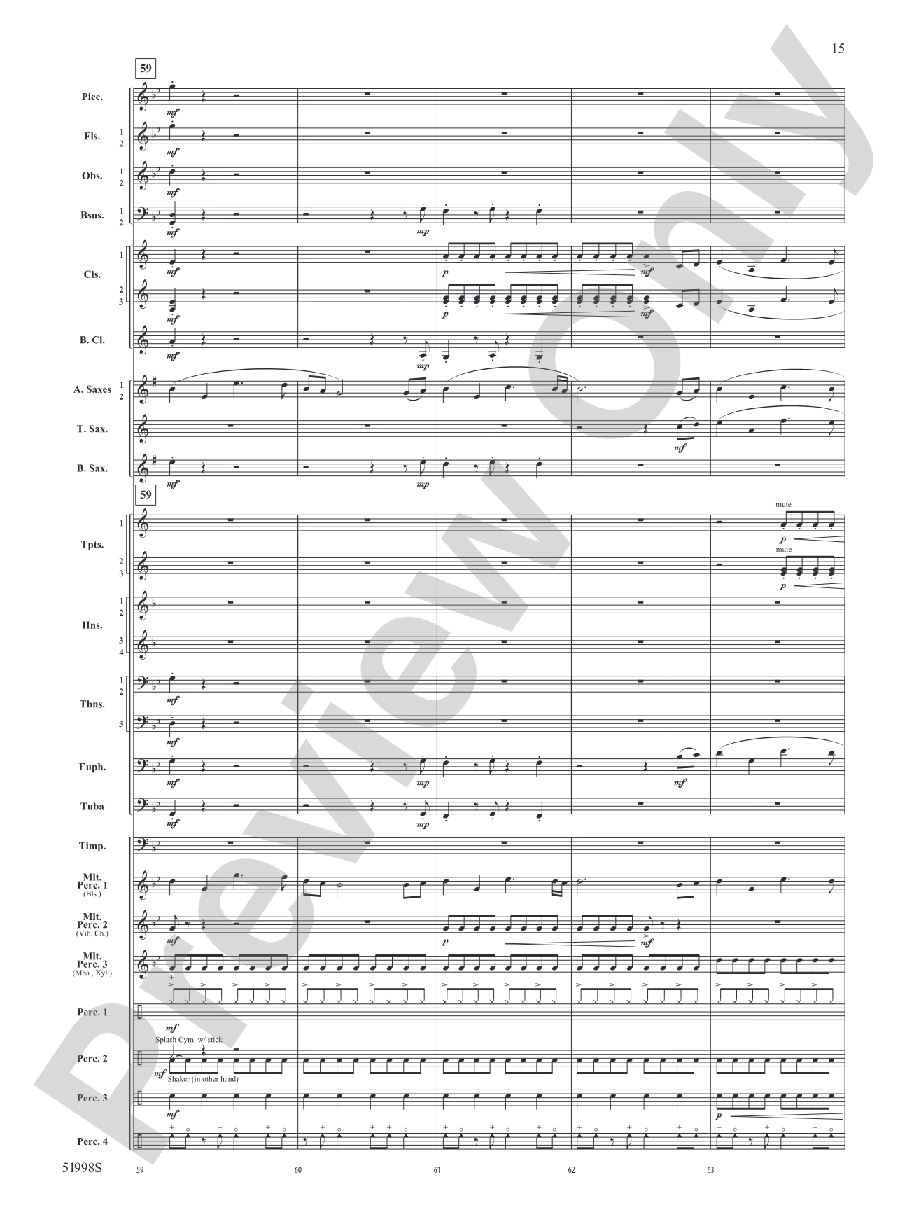 Infinite Trajectories: Concert Band Conductor Score & Parts