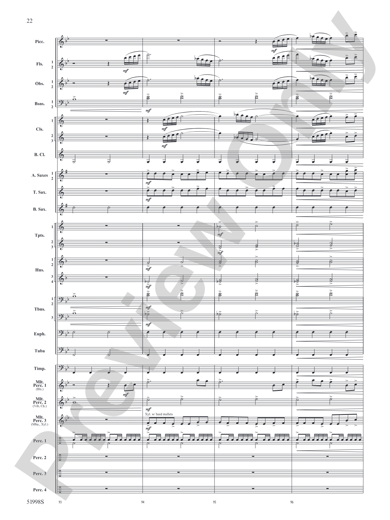 Infinite Trajectories: Concert Band Conductor Score & Parts