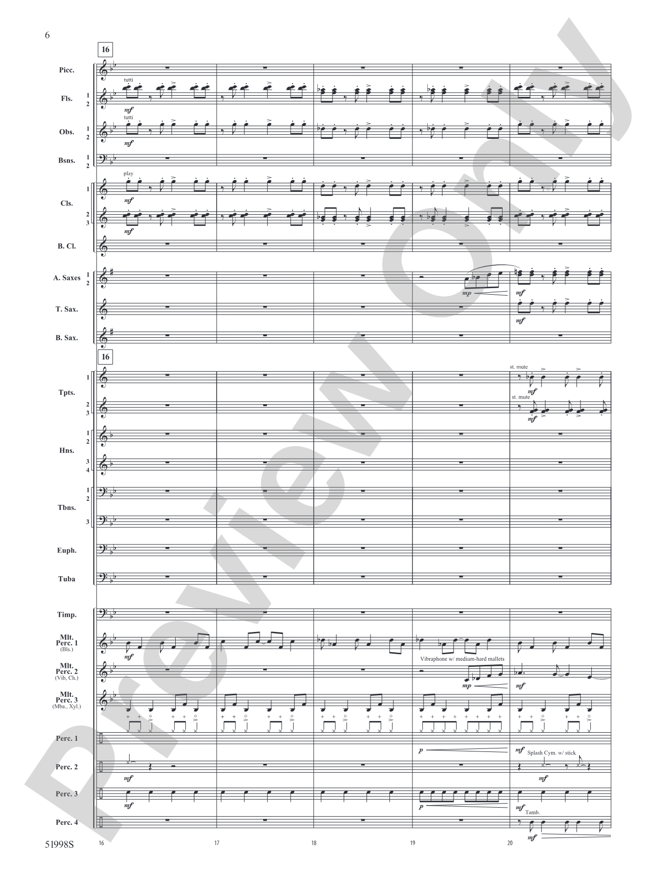 Infinite Trajectories: Concert Band Conductor Score & Parts