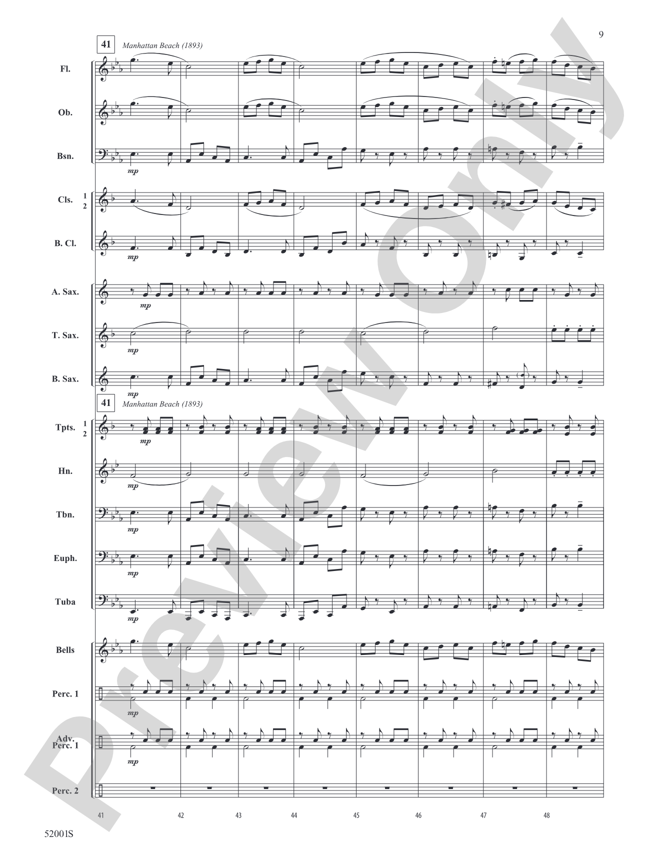 Stars and Sousa Forever: Concert Band Conductor Score & Parts