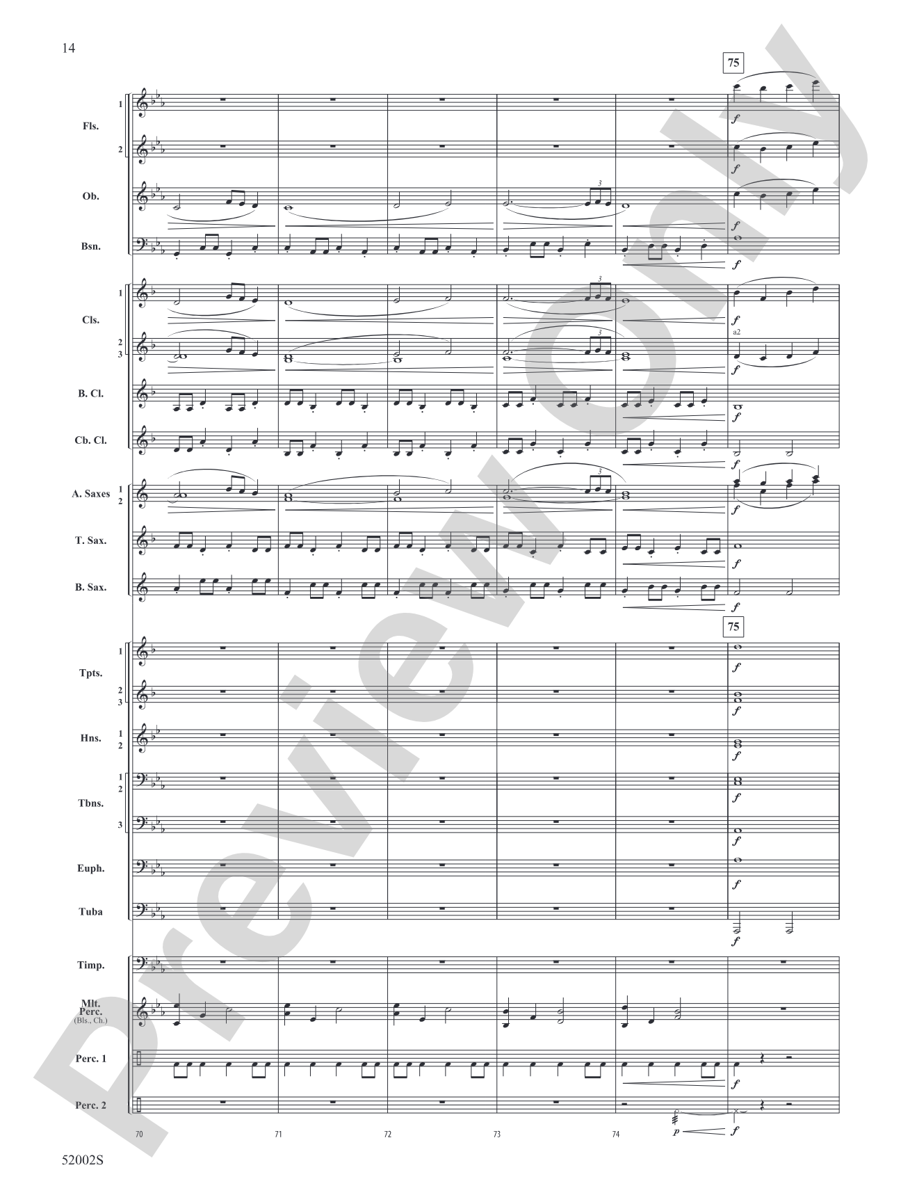 Gravitas: Concert Band Conductor Score & Parts