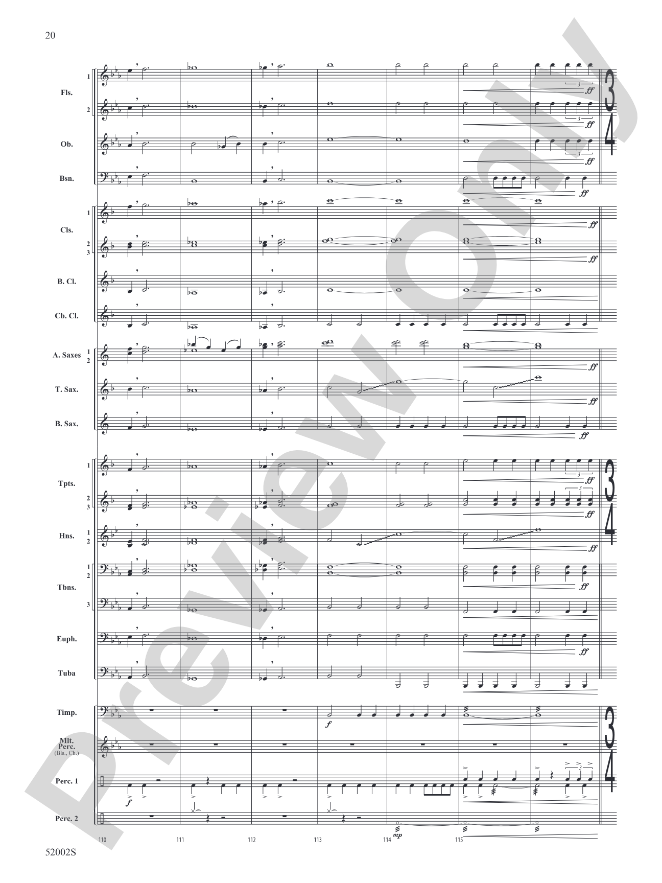 Gravitas: Concert Band Conductor Score & Parts