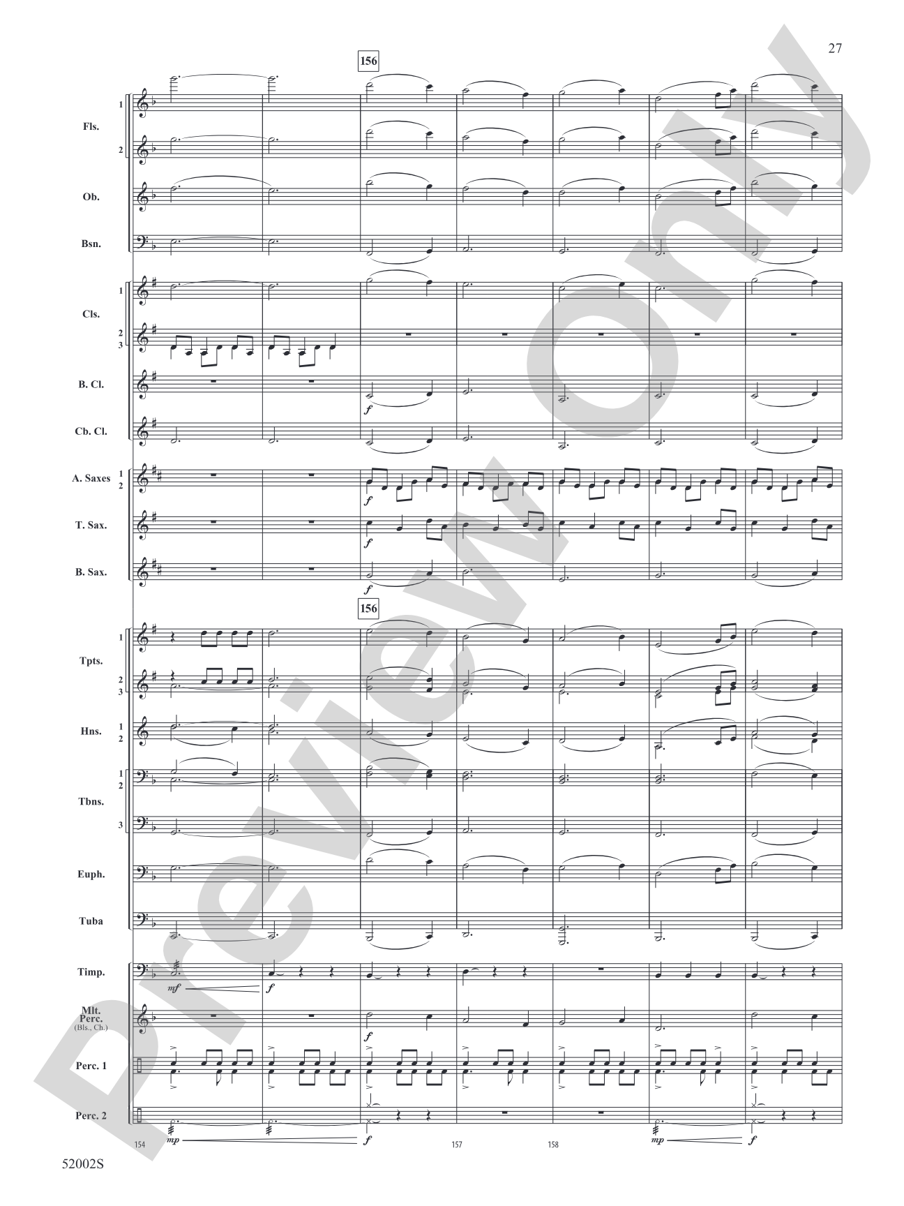 Gravitas: Concert Band Conductor Score & Parts