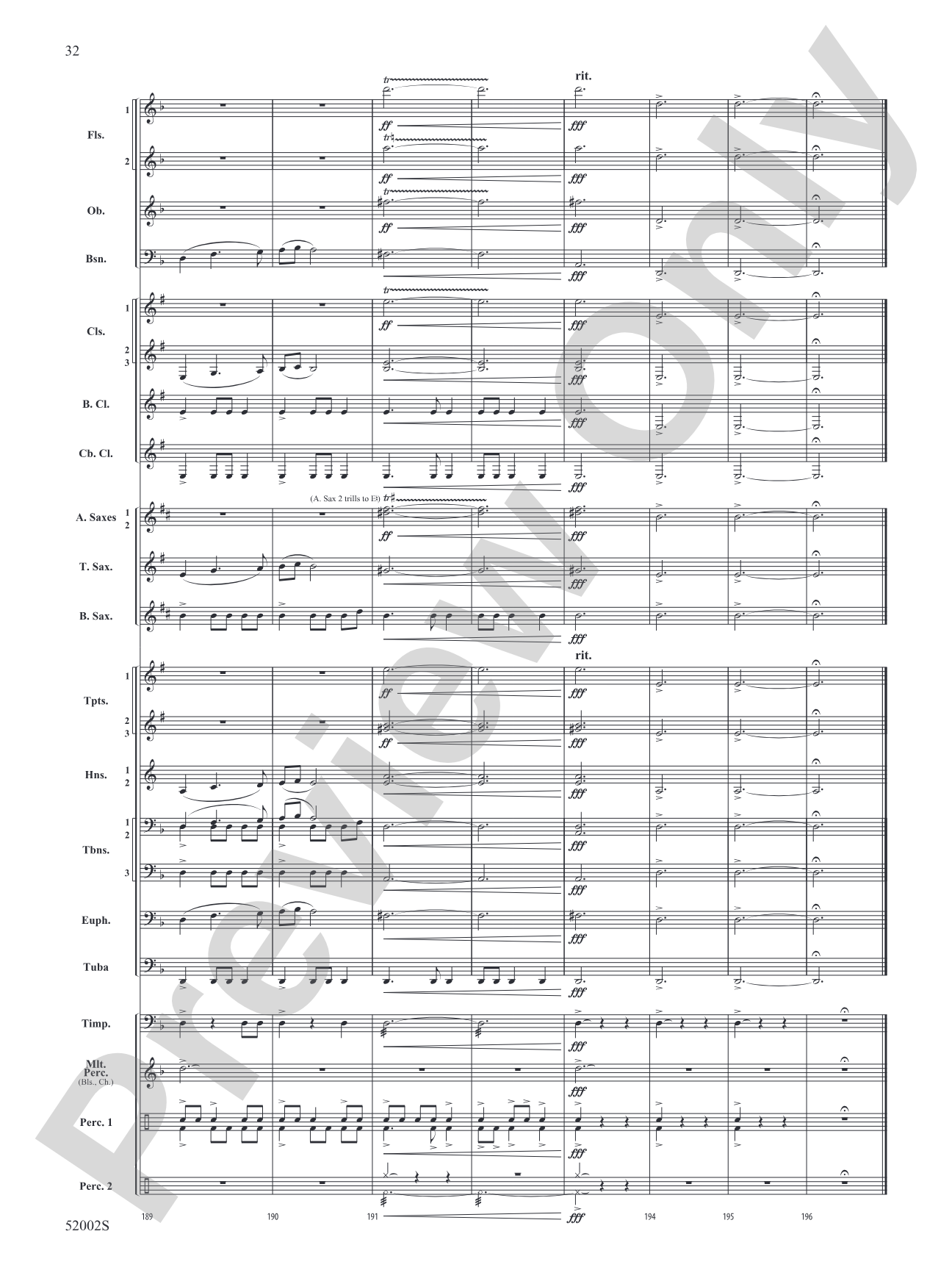 Gravitas: Concert Band Conductor Score & Parts