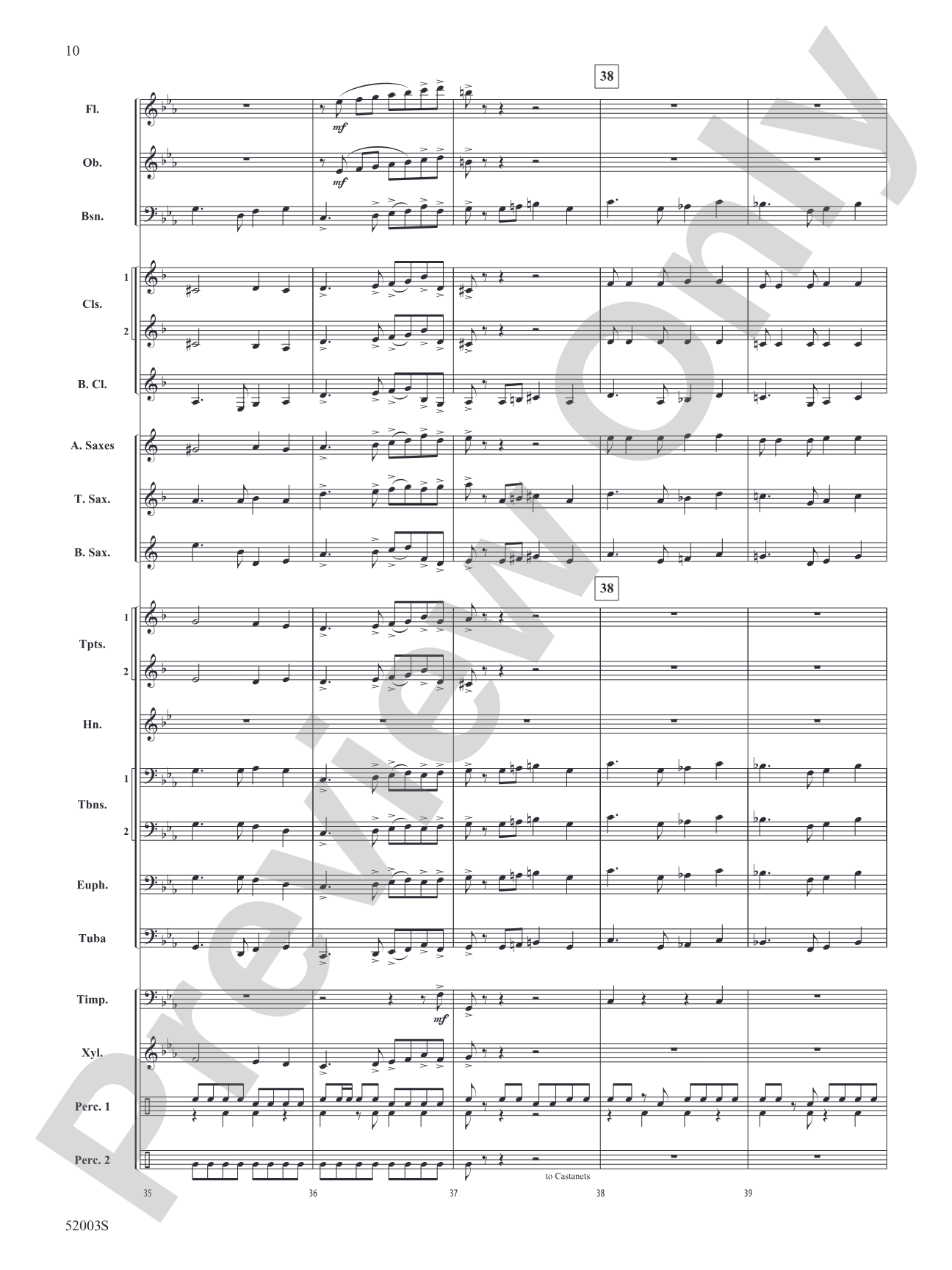 Twilight Tango: Score