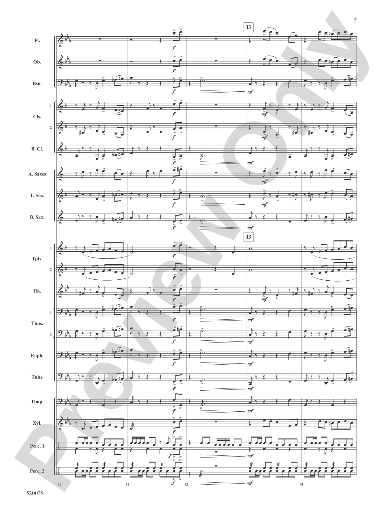 Twilight Tango: Score