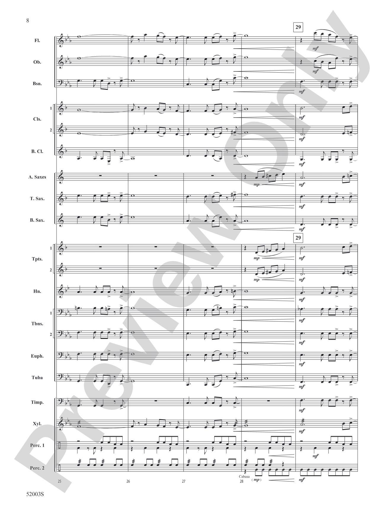 Twilight Tango: Score