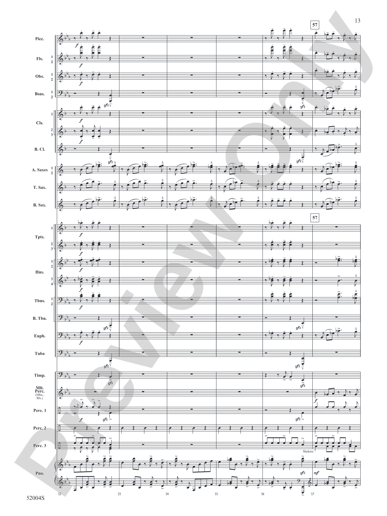 Contents May Be Hot!: Concert Band Conductor Score & Parts