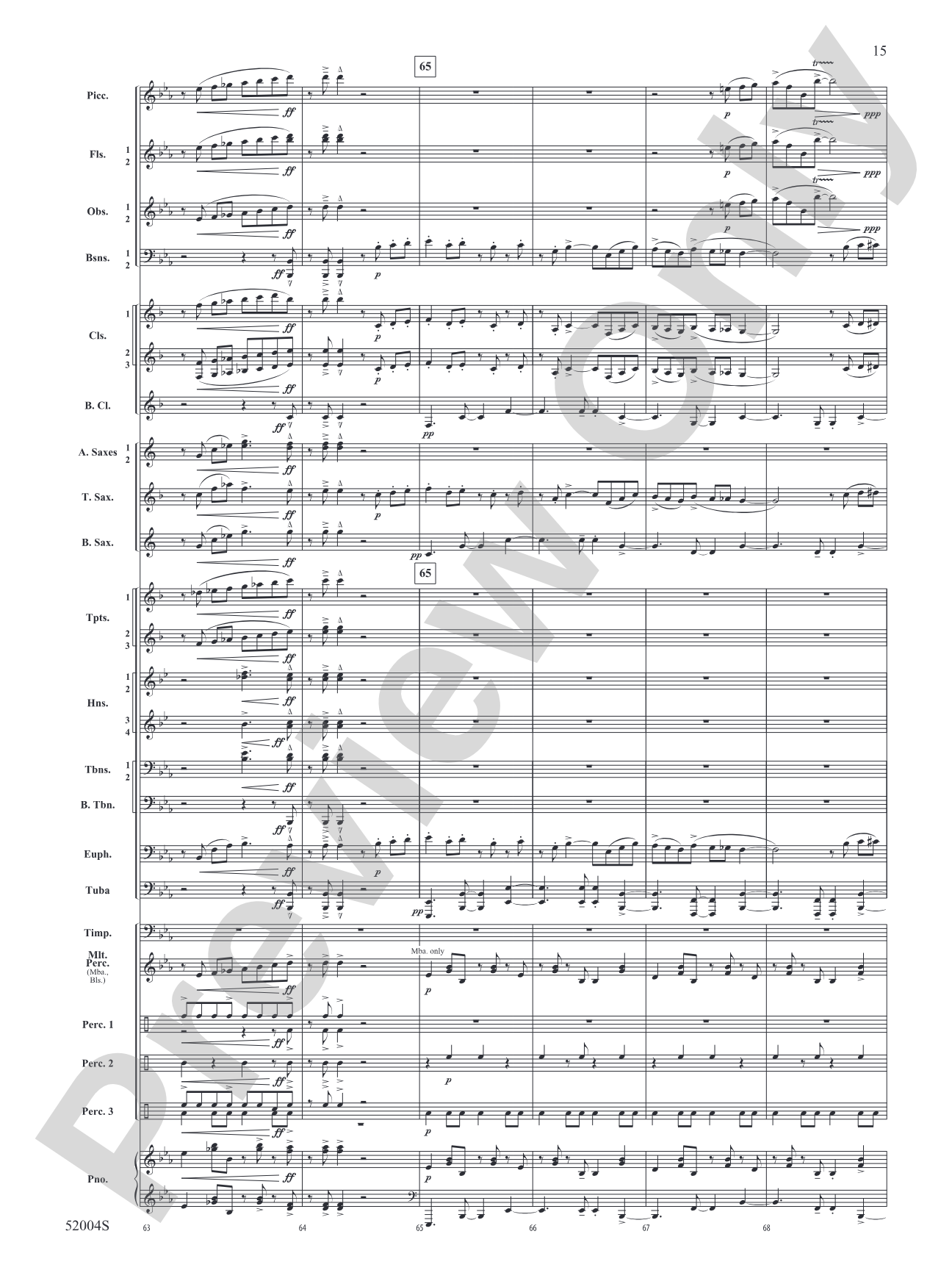 Contents May Be Hot!: Concert Band Conductor Score & Parts