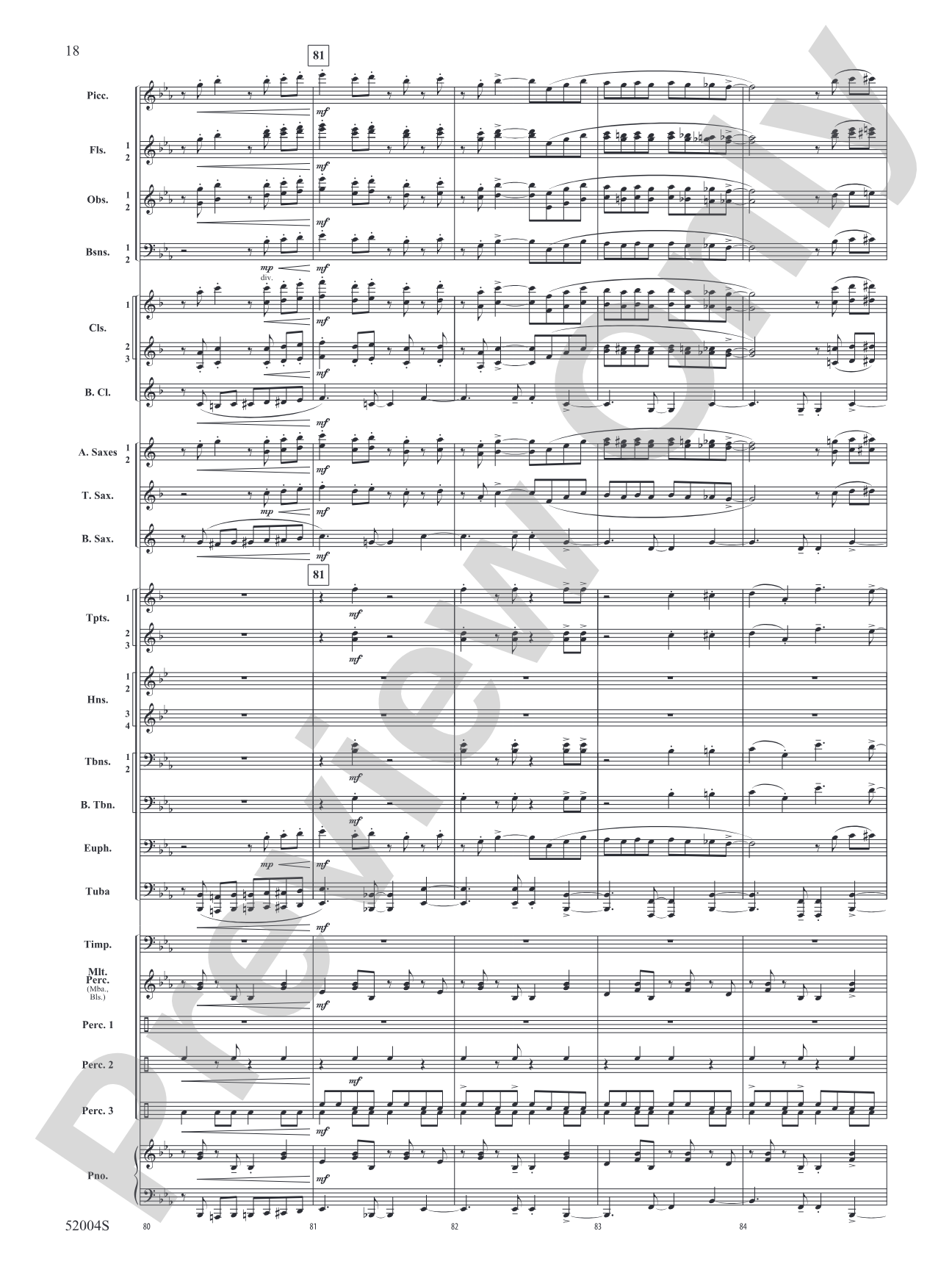 Contents May Be Hot!: Concert Band Conductor Score & Parts
