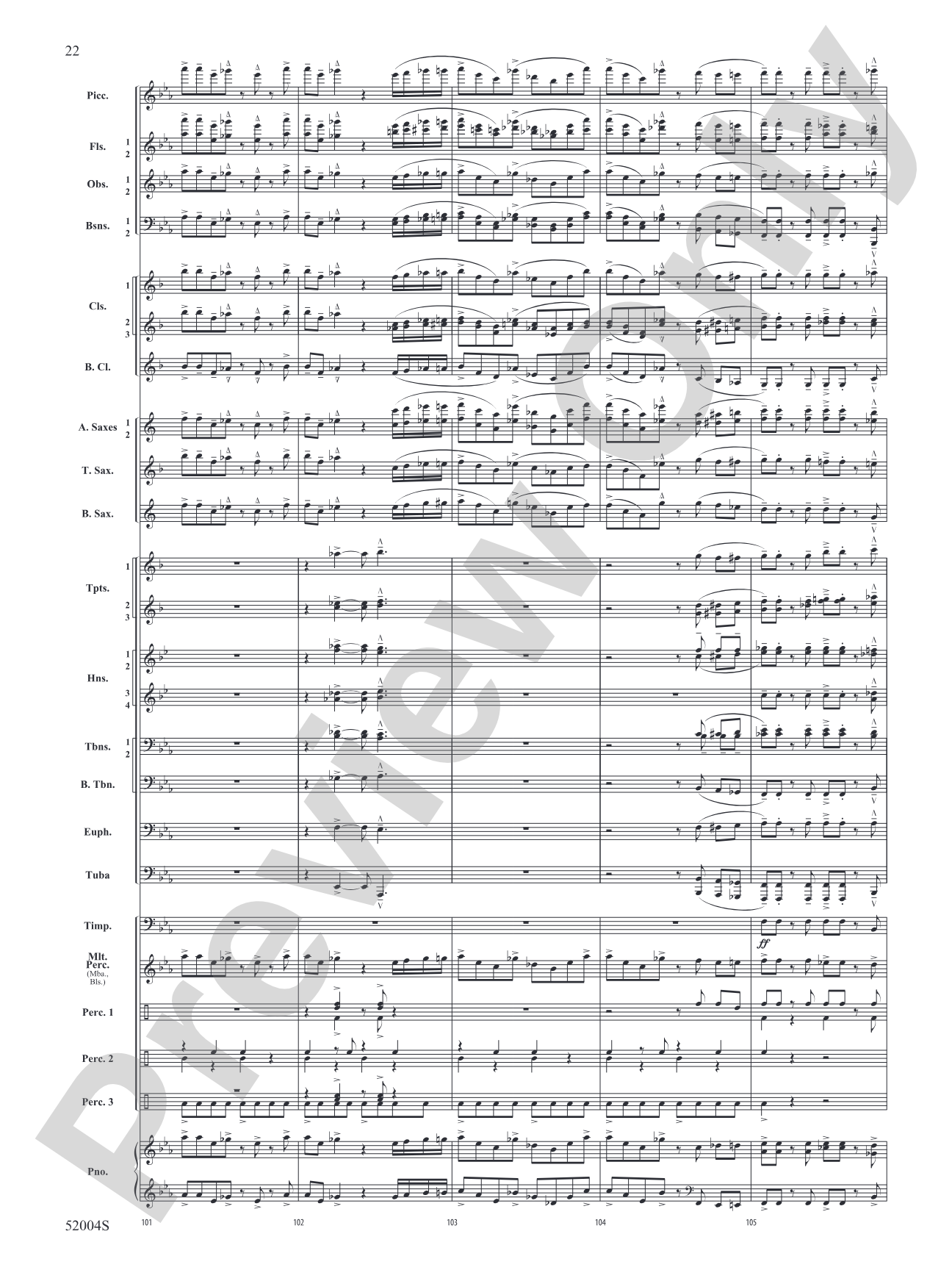 Contents May Be Hot!: Concert Band Conductor Score & Parts