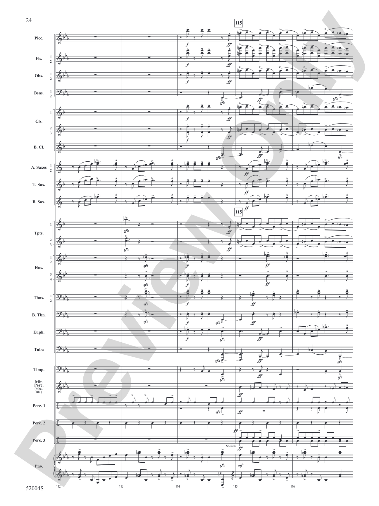 Contents May Be Hot!: Concert Band Conductor Score & Parts