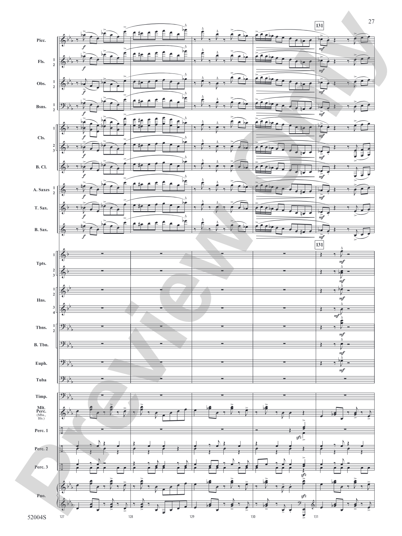 Contents May Be Hot!: Concert Band Conductor Score & Parts