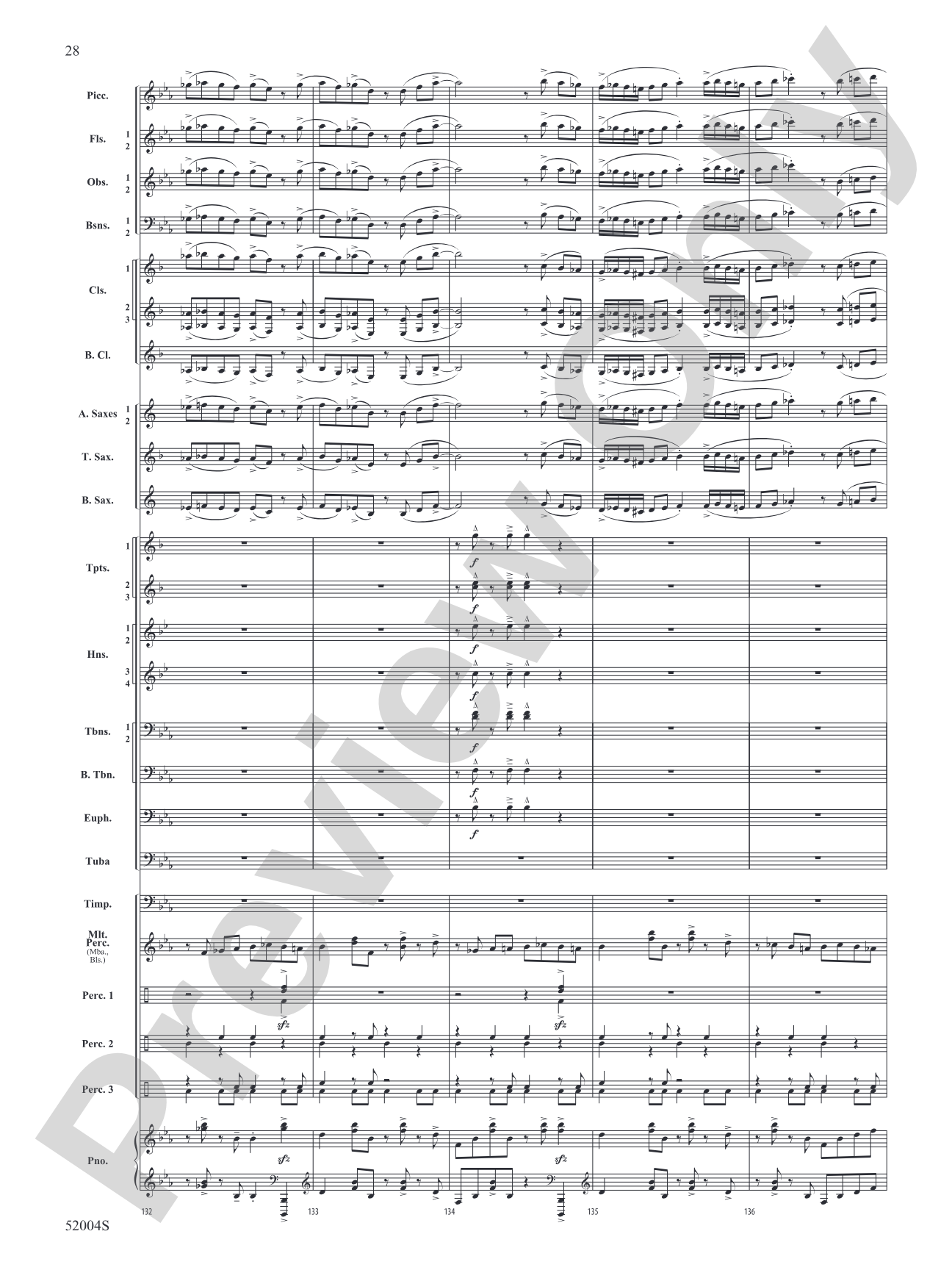 Contents May Be Hot!: Concert Band Conductor Score & Parts