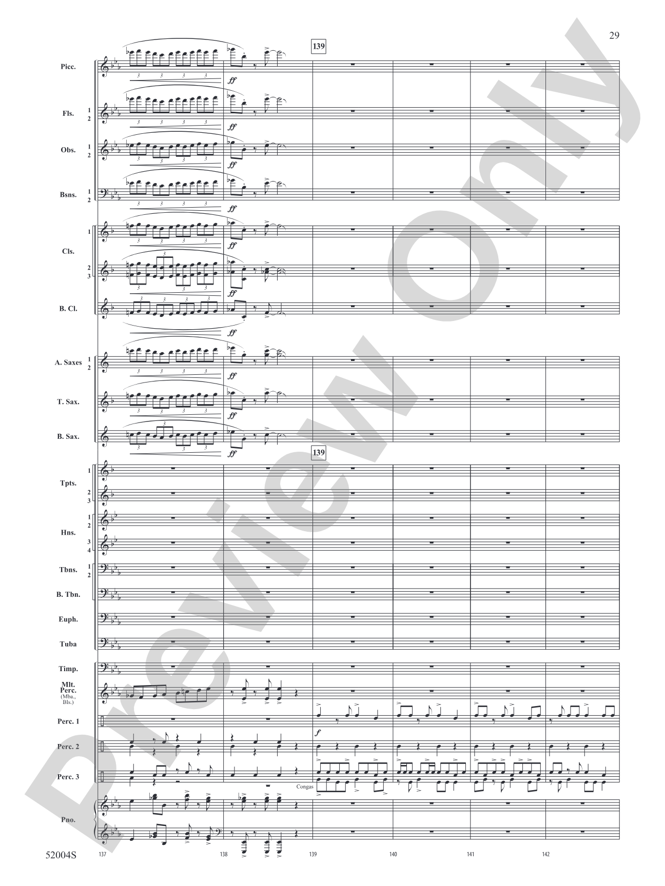 Contents May Be Hot!: Concert Band Conductor Score & Parts