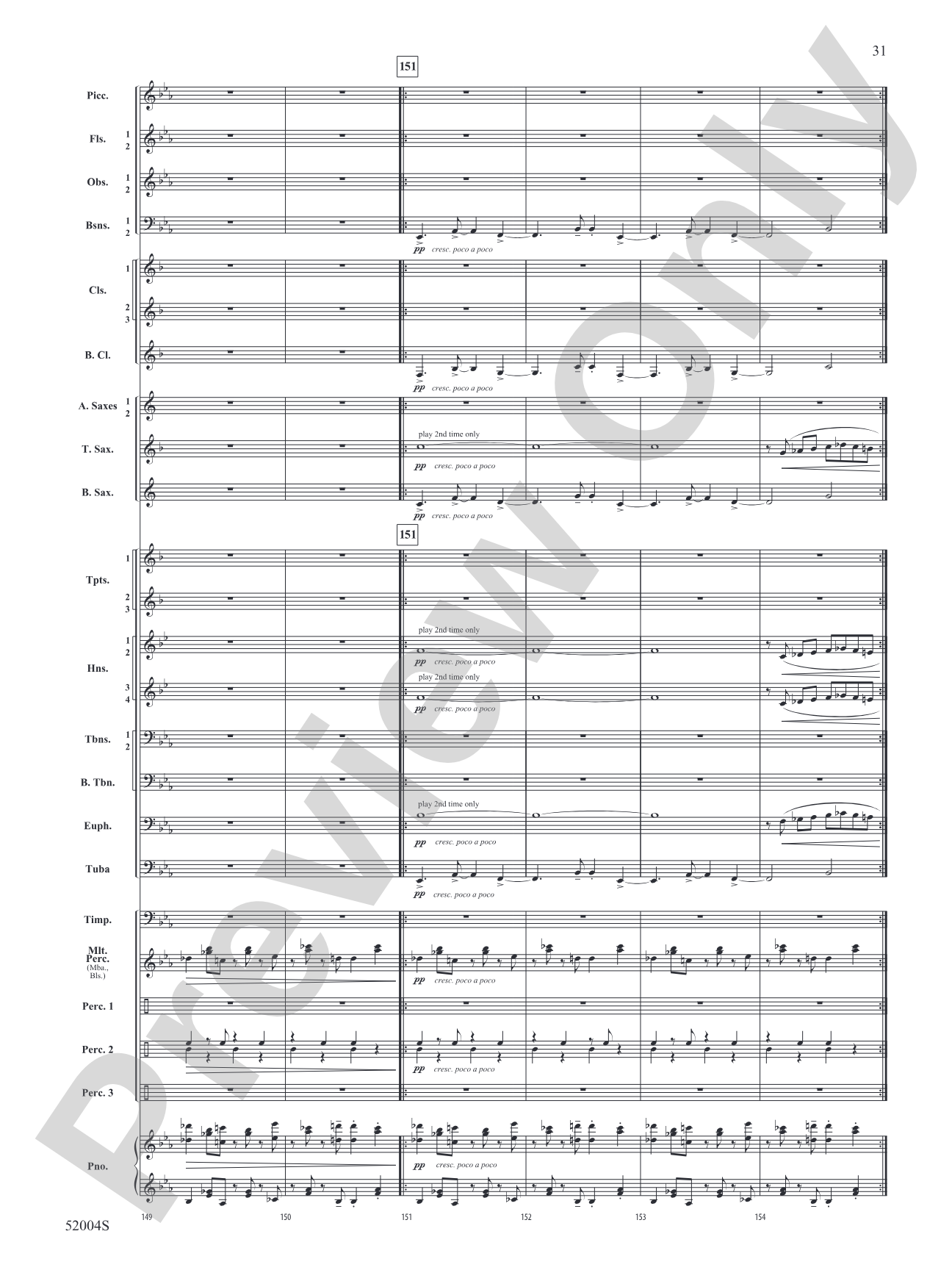 Contents May Be Hot!: Concert Band Conductor Score & Parts
