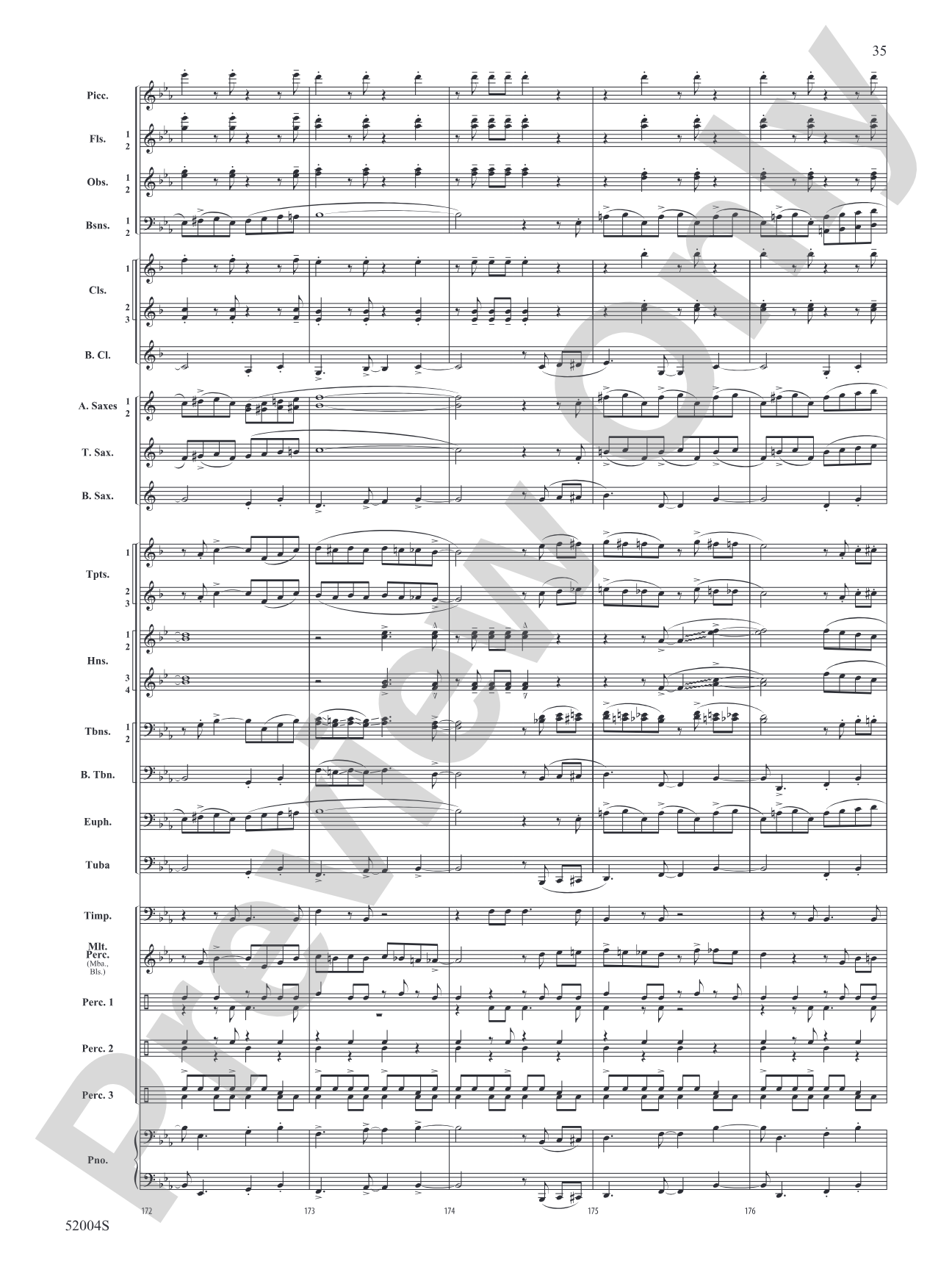 Contents May Be Hot!: Concert Band Conductor Score & Parts