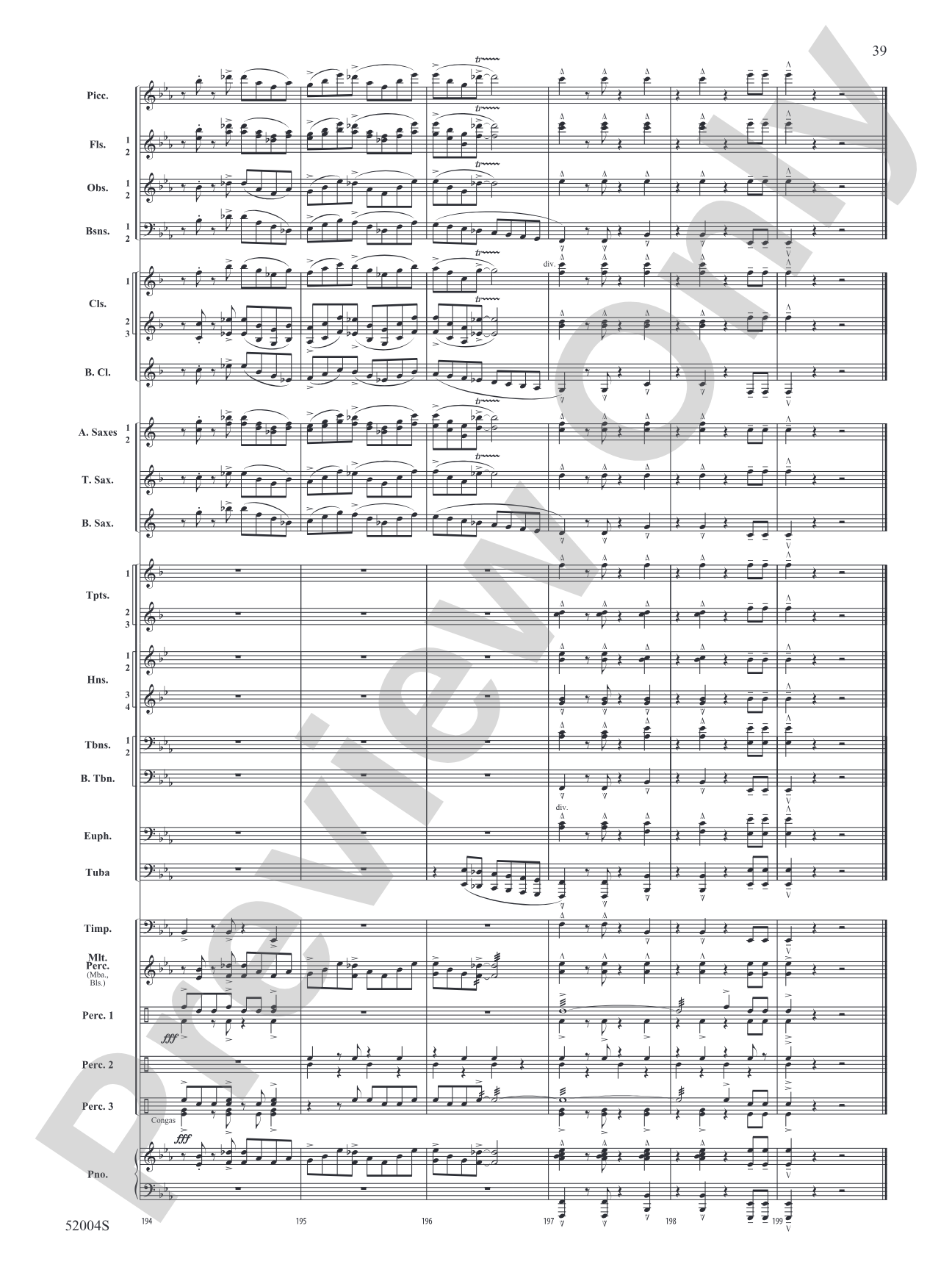 Contents May Be Hot!: Concert Band Conductor Score & Parts