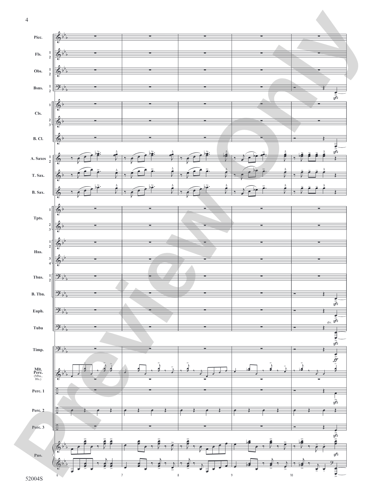 Contents May Be Hot!: Concert Band Conductor Score & Parts