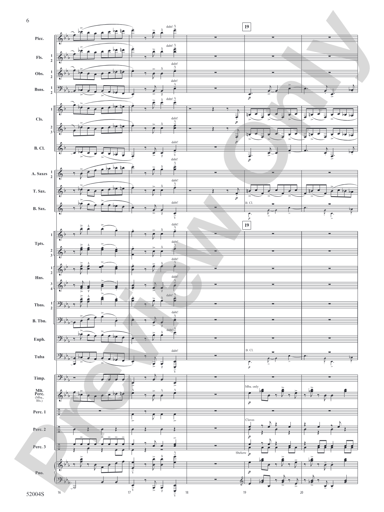 Contents May Be Hot!: Concert Band Conductor Score & Parts
