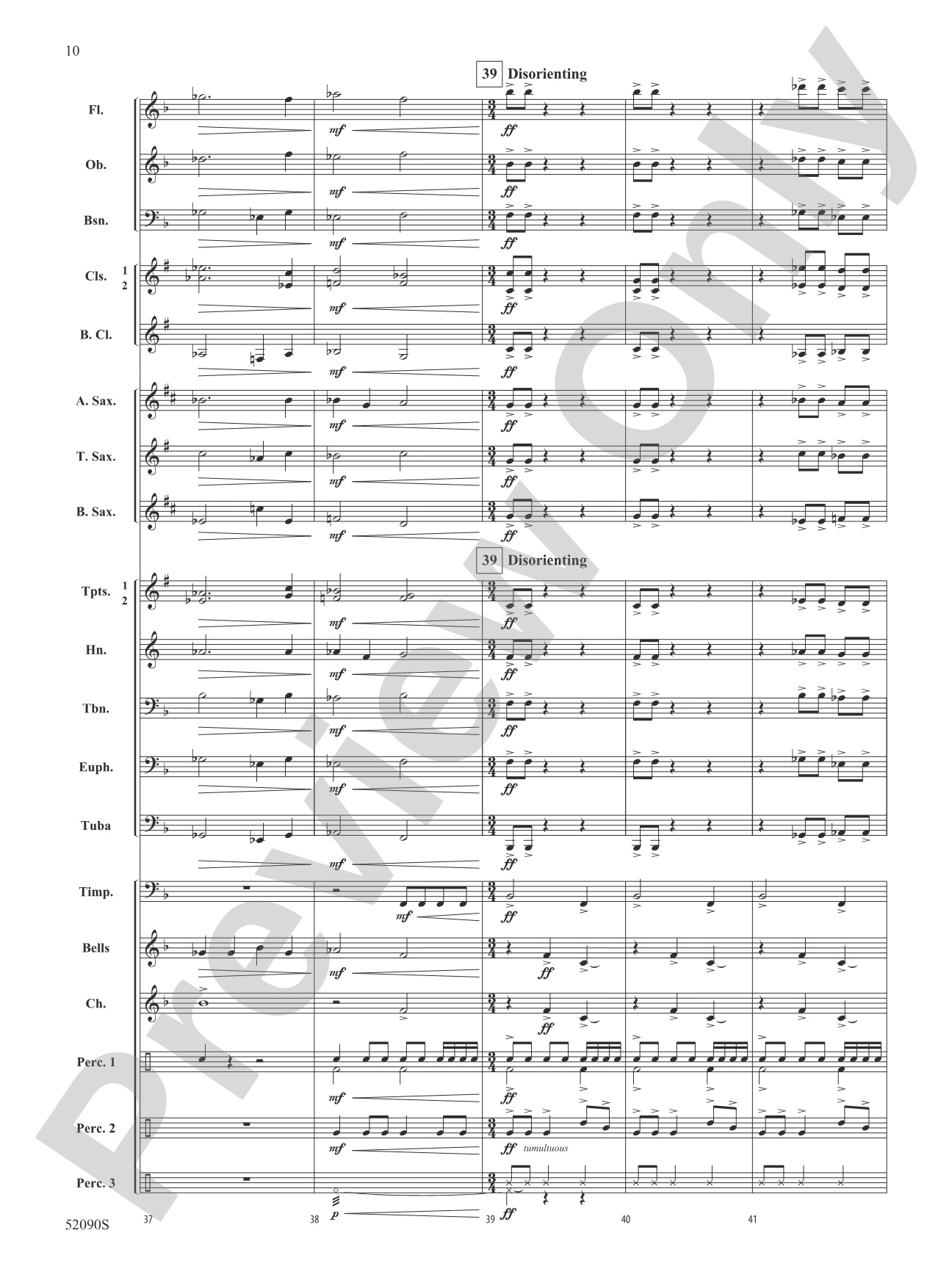Into the Blizzard: Concert Band Conductor Score & Parts