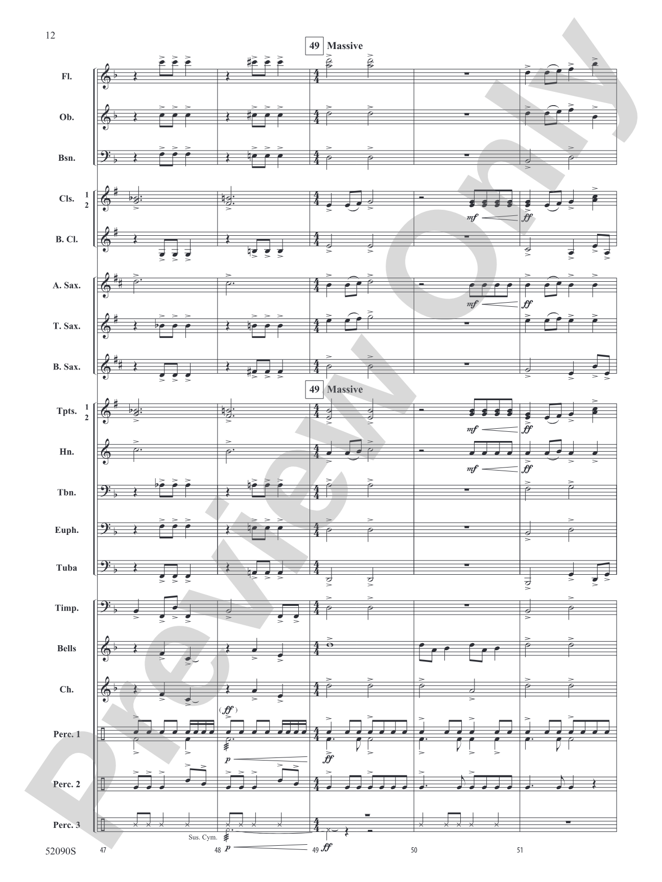 Into the Blizzard: Concert Band Conductor Score & Parts