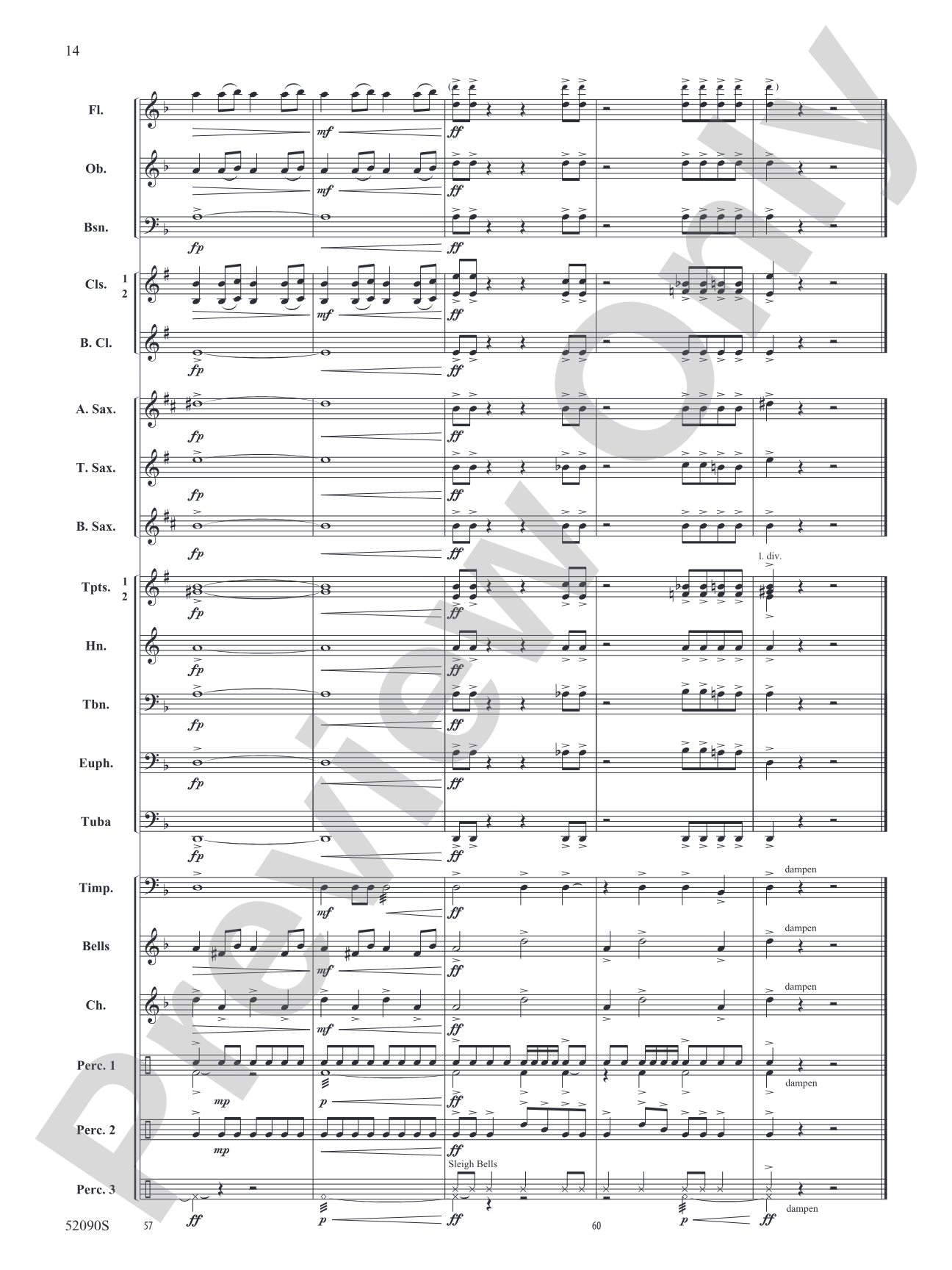Into the Blizzard: Concert Band Conductor Score & Parts