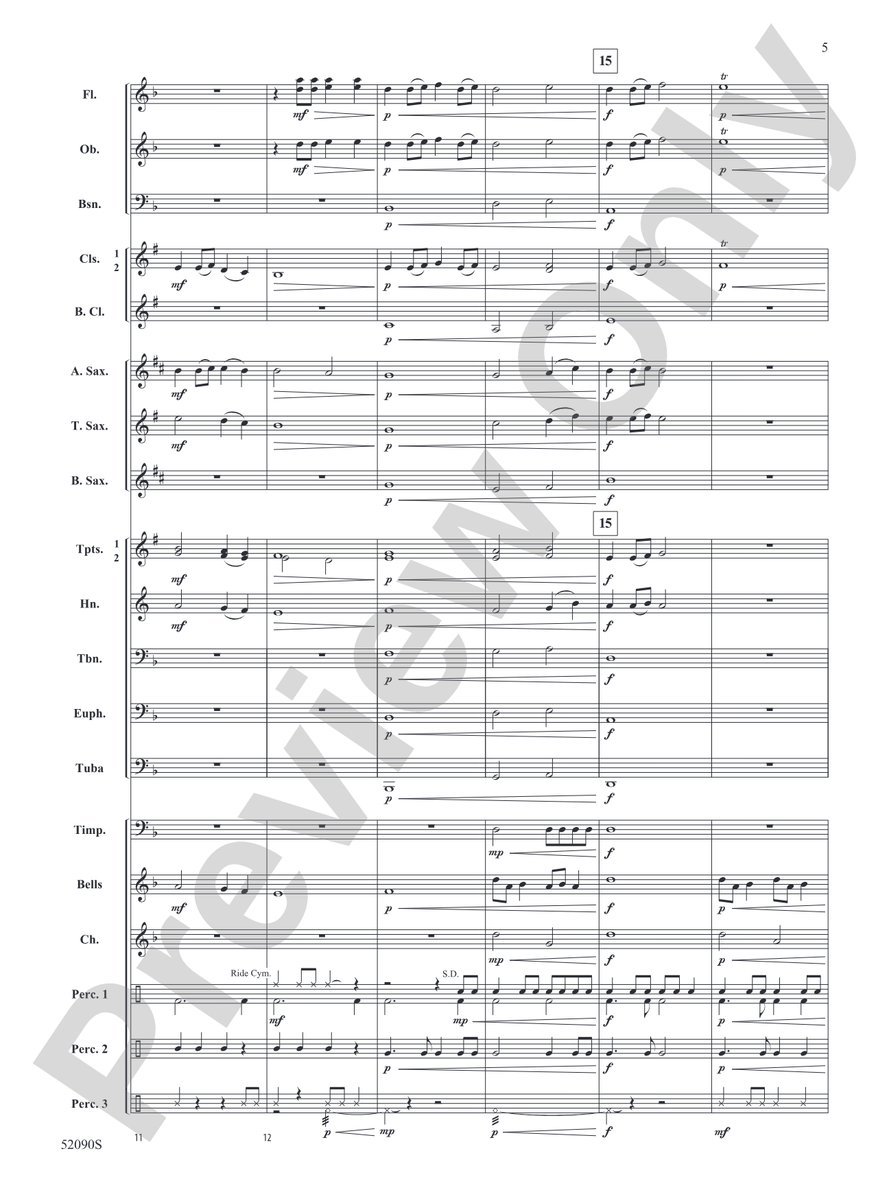 Into the Blizzard: Concert Band Conductor Score & Parts