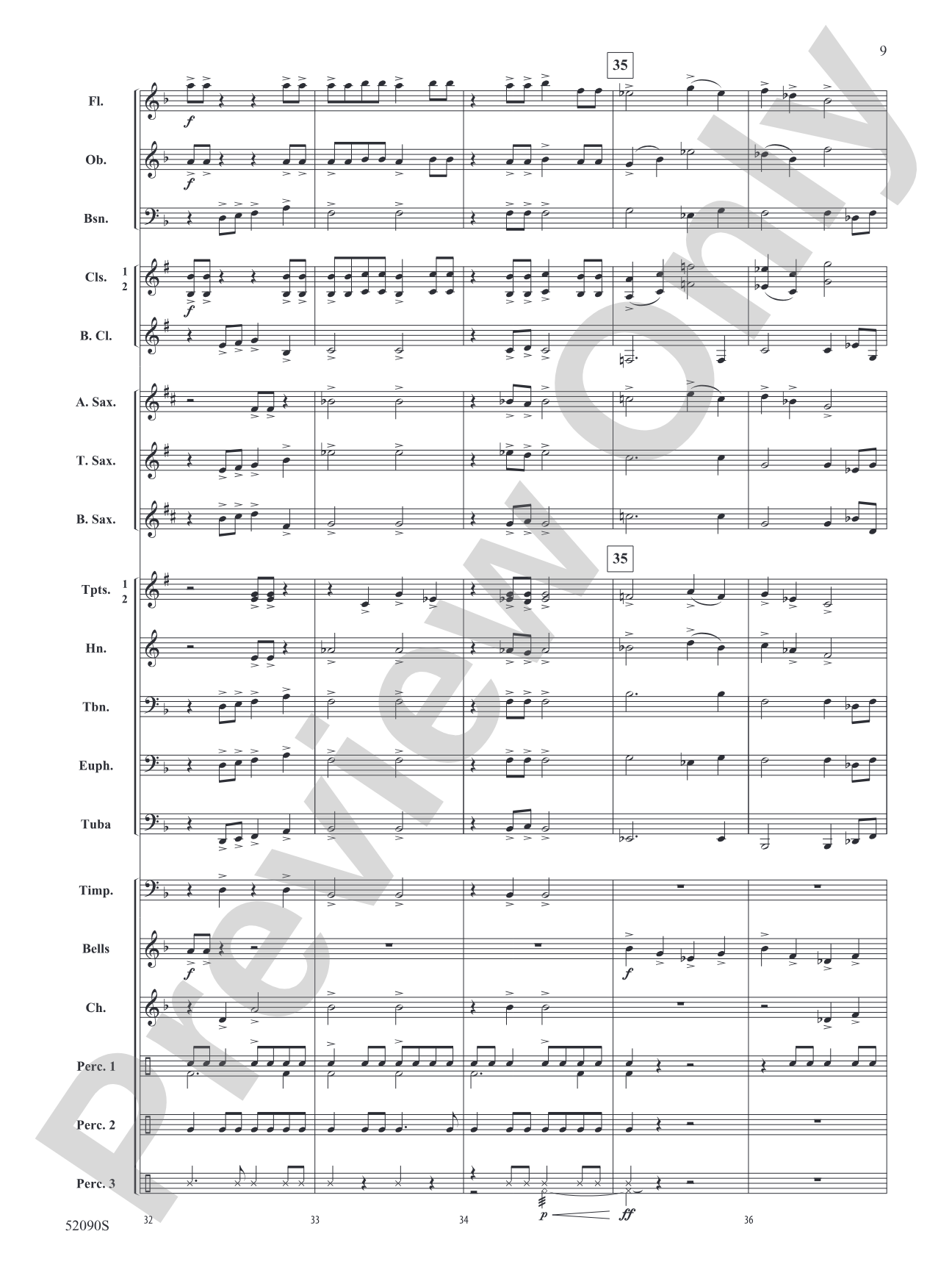 Into the Blizzard: Concert Band Conductor Score & Parts