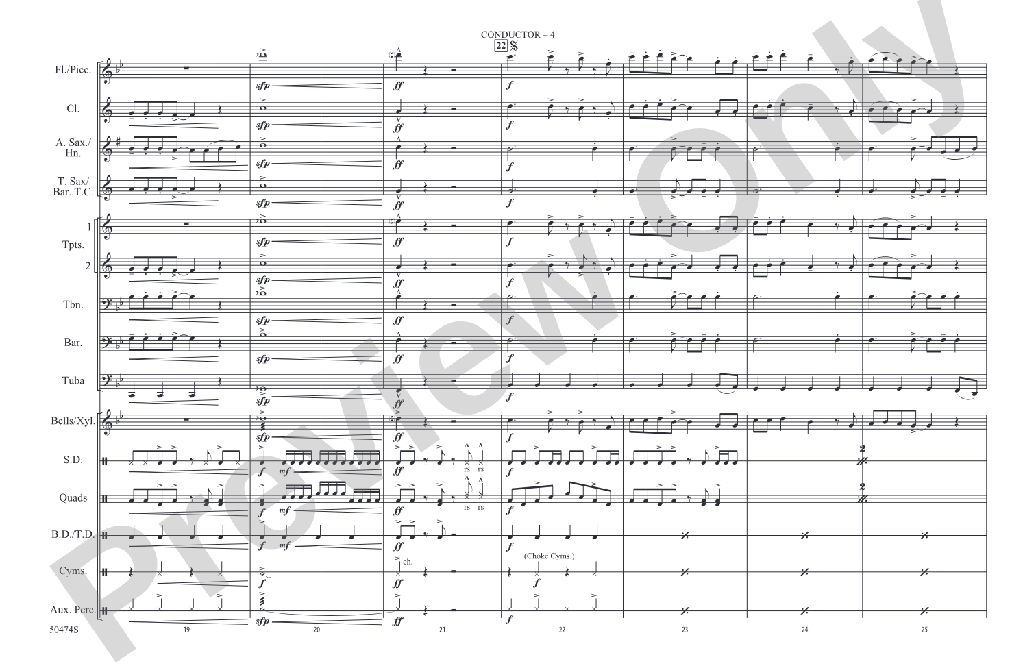 Last Christmas: Marching Band Conductor Score & Parts