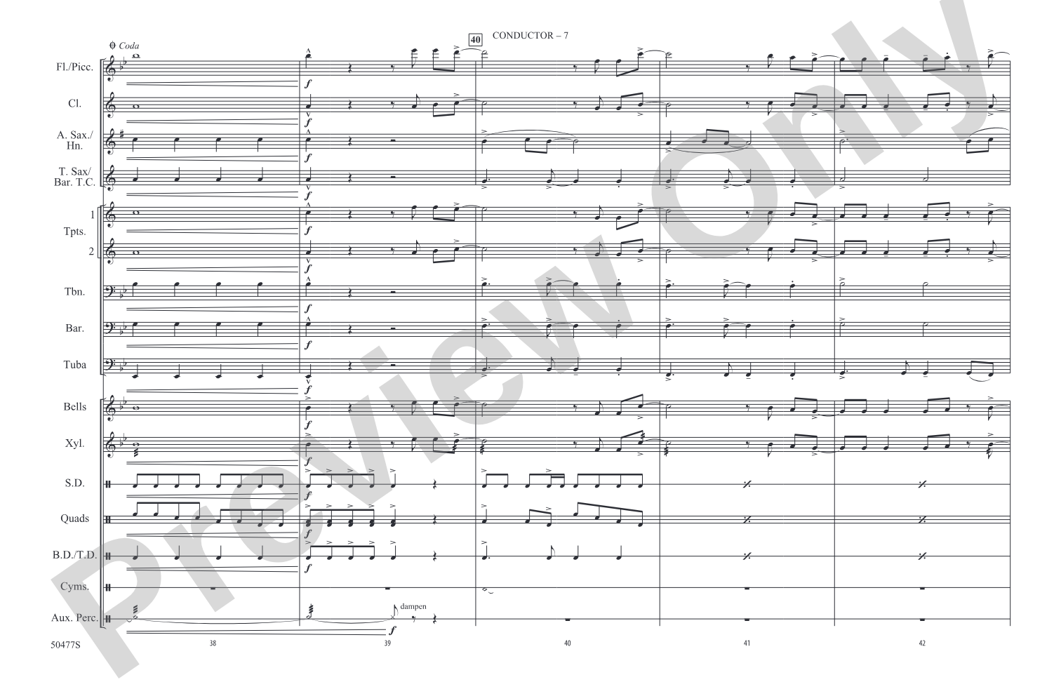 Let It Go: Marching Band Conductor Score & Parts