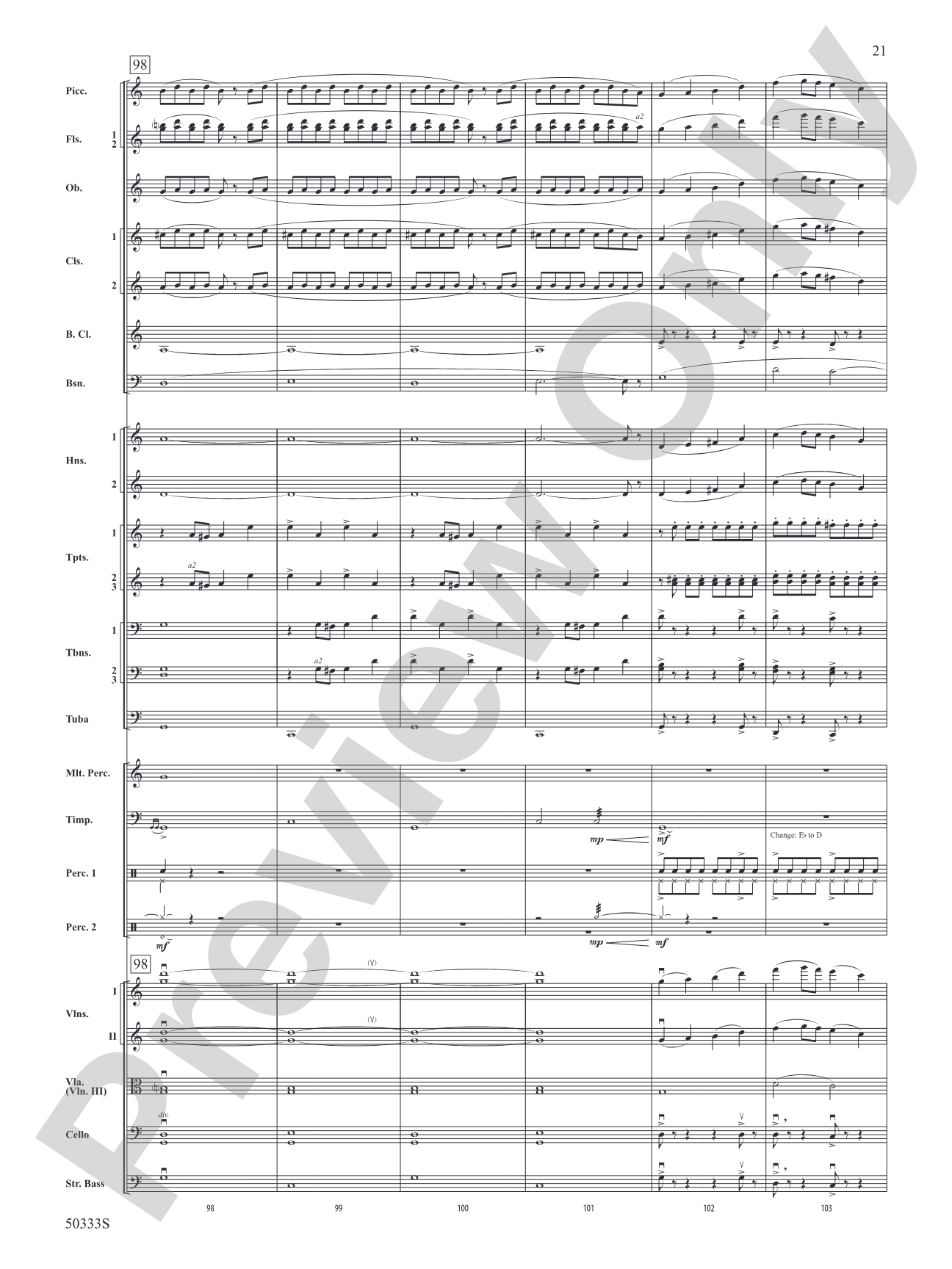 Mt. Everest: Full Orchestra Conductor Score & Parts