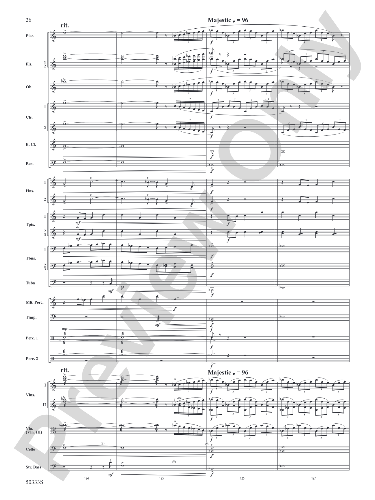 Mt. Everest: Full Orchestra Conductor Score & Parts