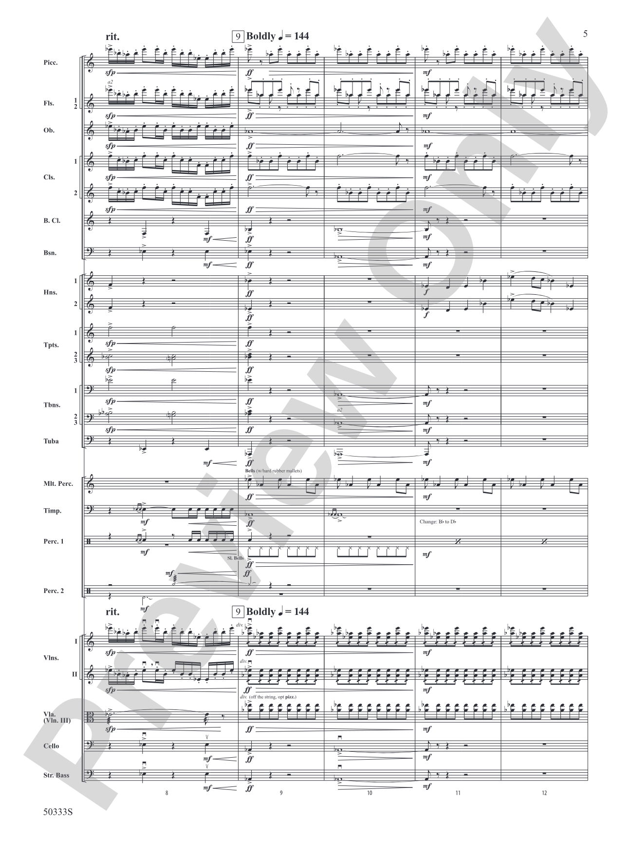 Mt. Everest: Full Orchestra Conductor Score & Parts