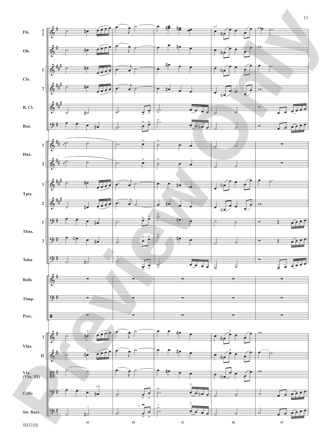 Hope: Full Orchestra Conductor Score & Parts