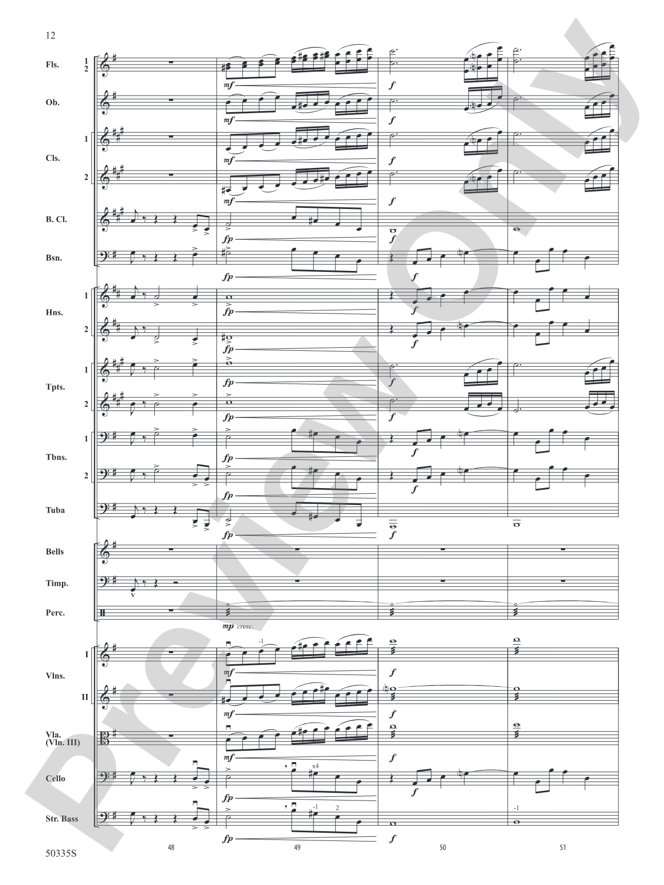 Hope: Full Orchestra Conductor Score & Parts