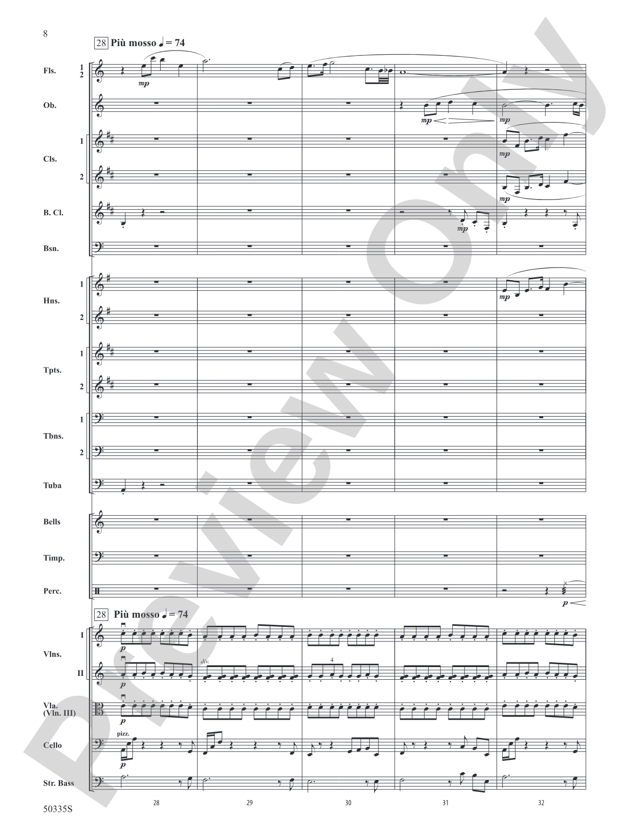 Hope: Full Orchestra Conductor Score & Parts