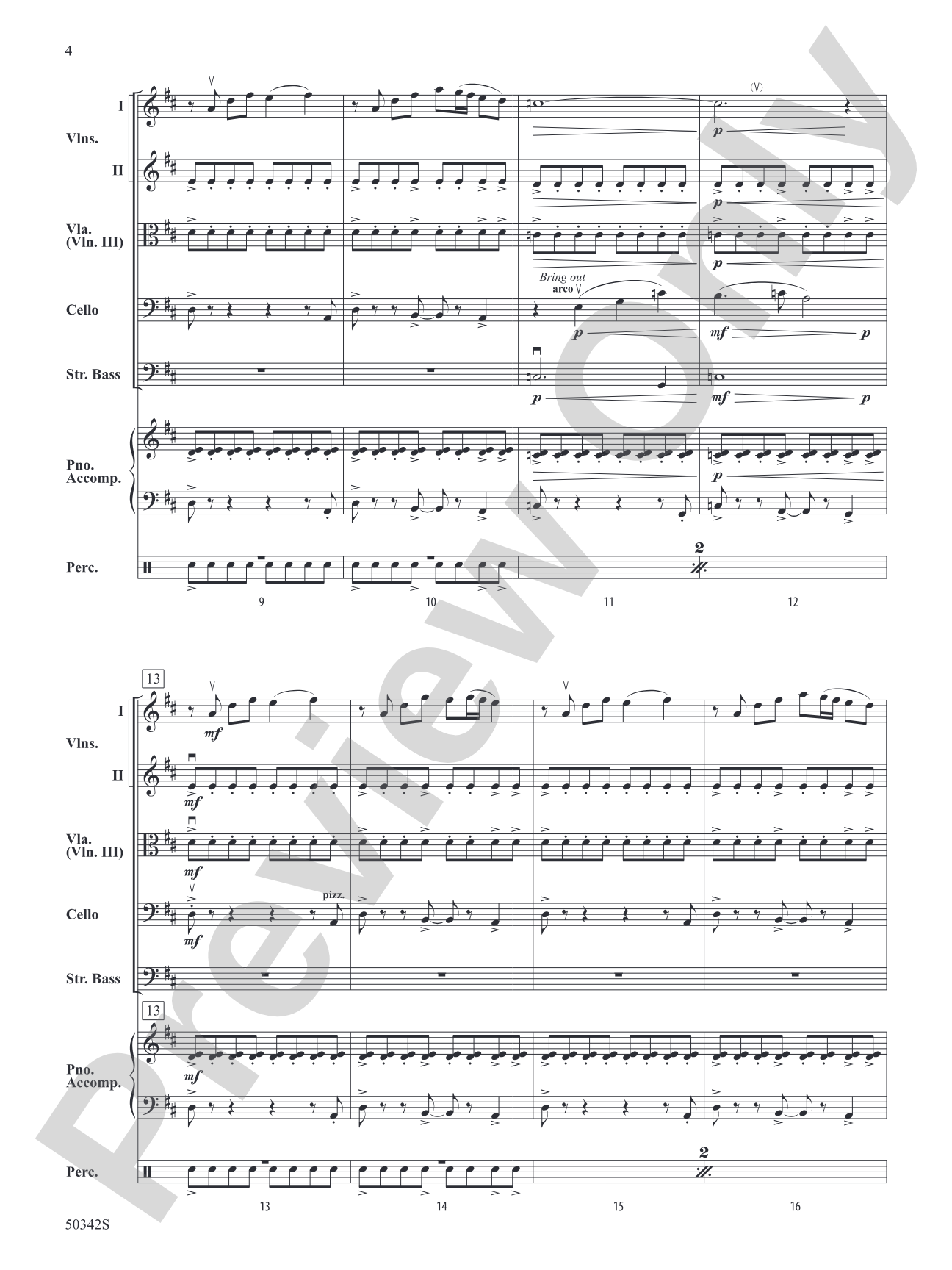 Dance of the Garden Gnomes: String Orchestra Conductor Score & Parts