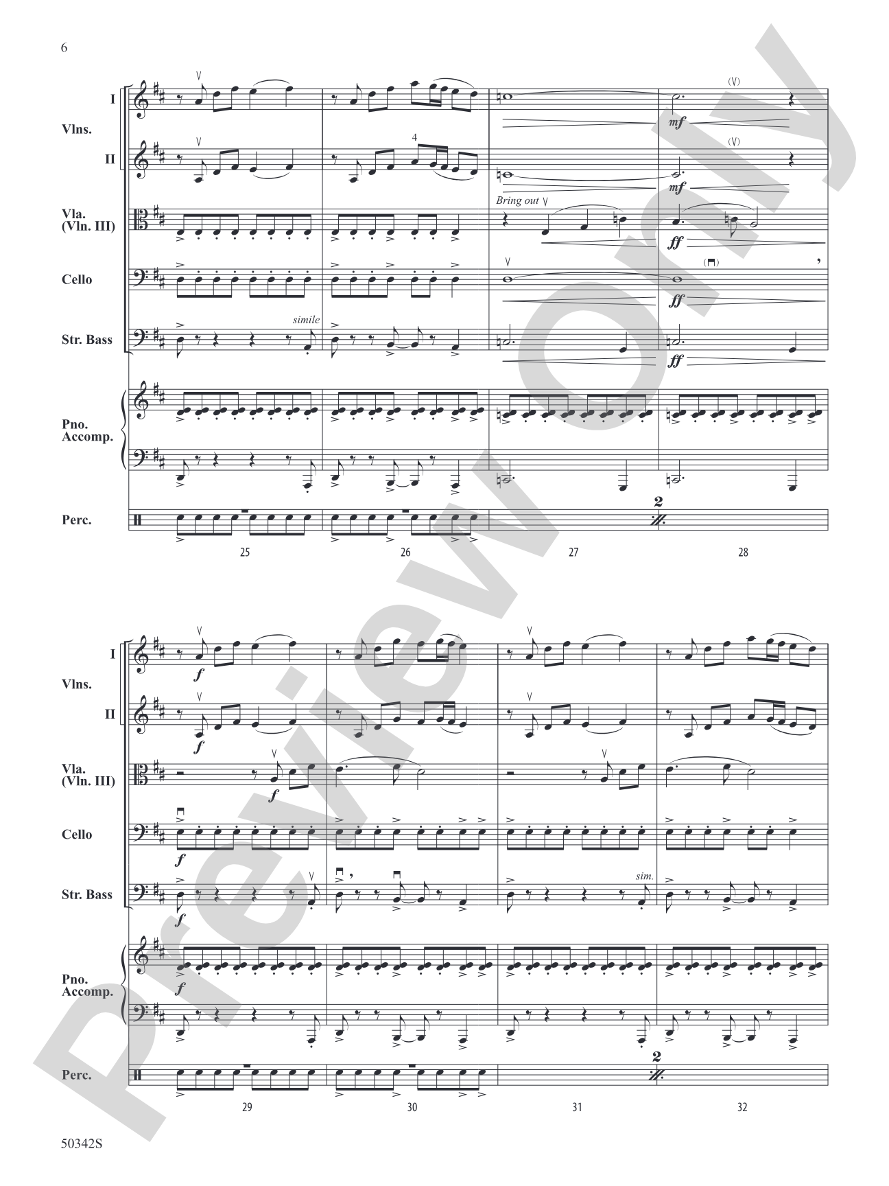 Dance of the Garden Gnomes: String Orchestra Conductor Score & Parts