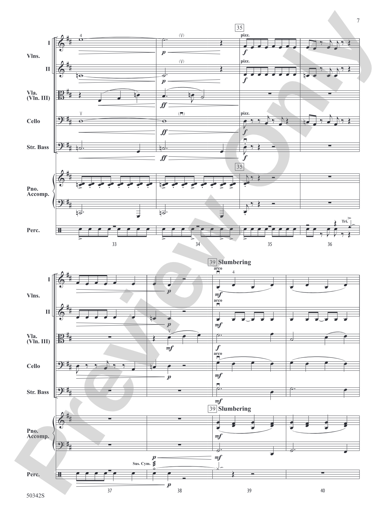Dance of the Garden Gnomes: String Orchestra Conductor Score & Parts