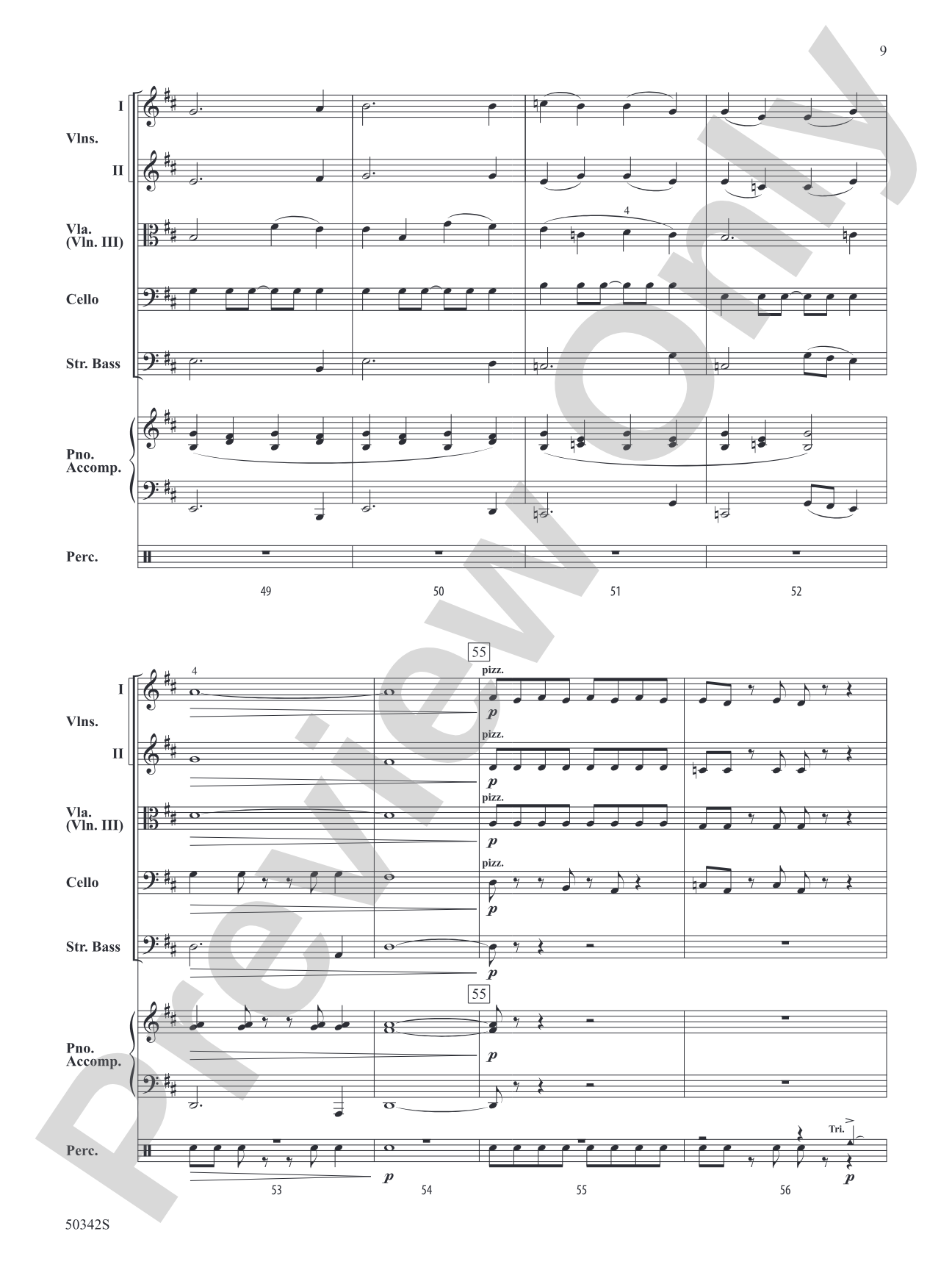 Dance of the Garden Gnomes: String Orchestra Conductor Score & Parts