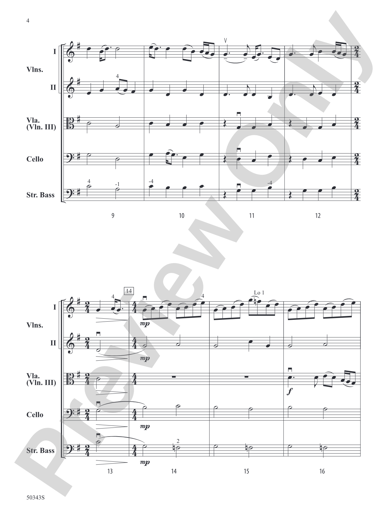 Heleluyan: String Orchestra Conductor Score & Parts