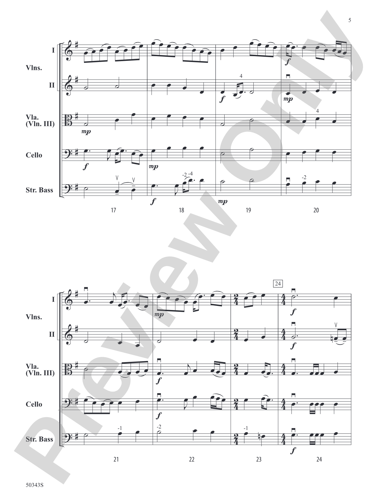Heleluyan: String Orchestra Conductor Score & Parts