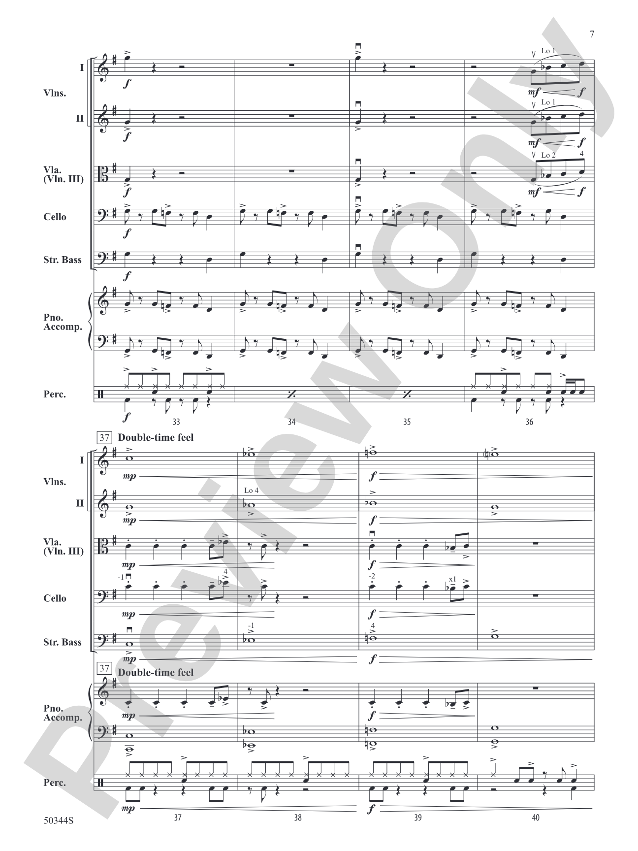 New Voyage: String Orchestra Conductor Score & Parts
